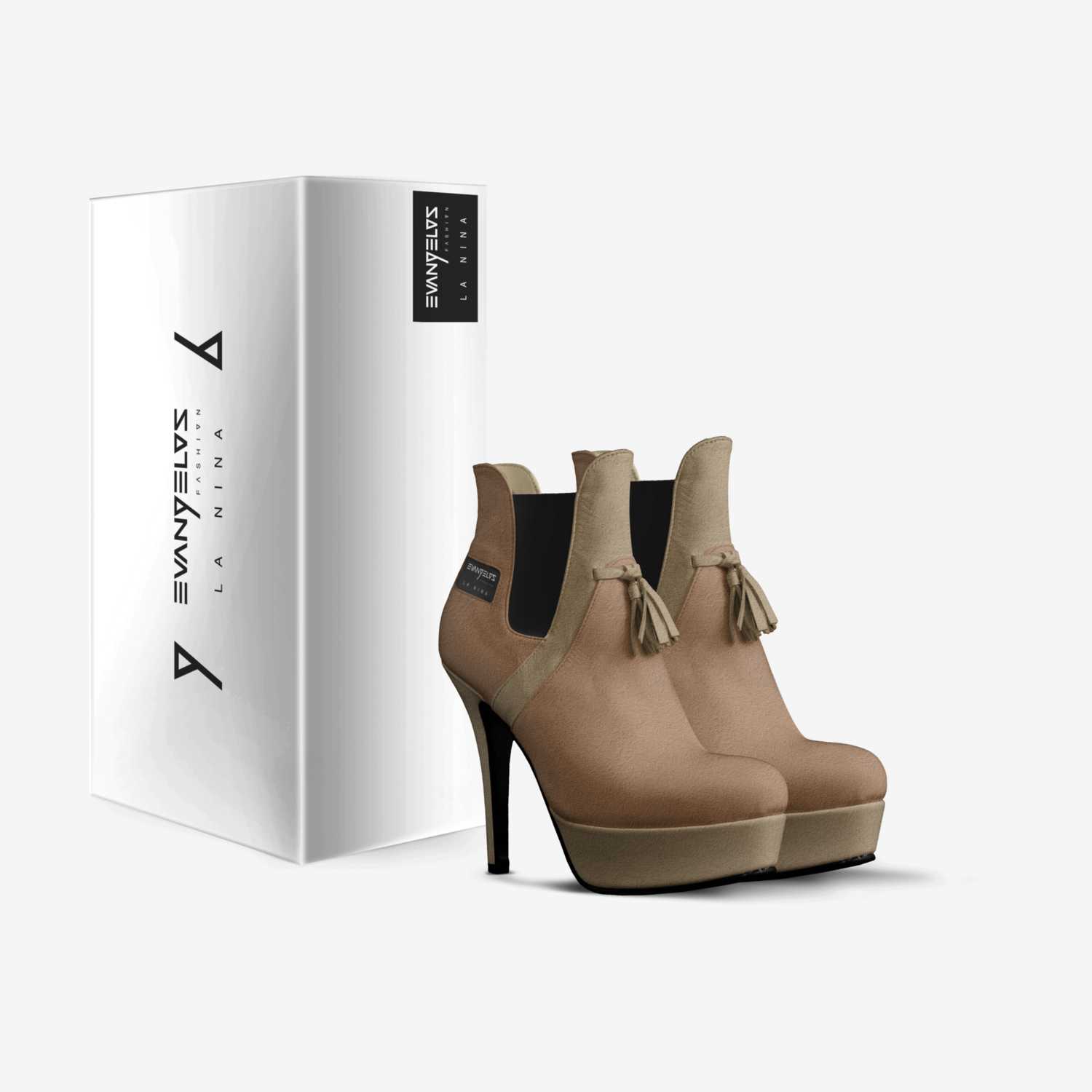 LA NINA custom made in Italy shoes by Evangelos Fashion | Box view