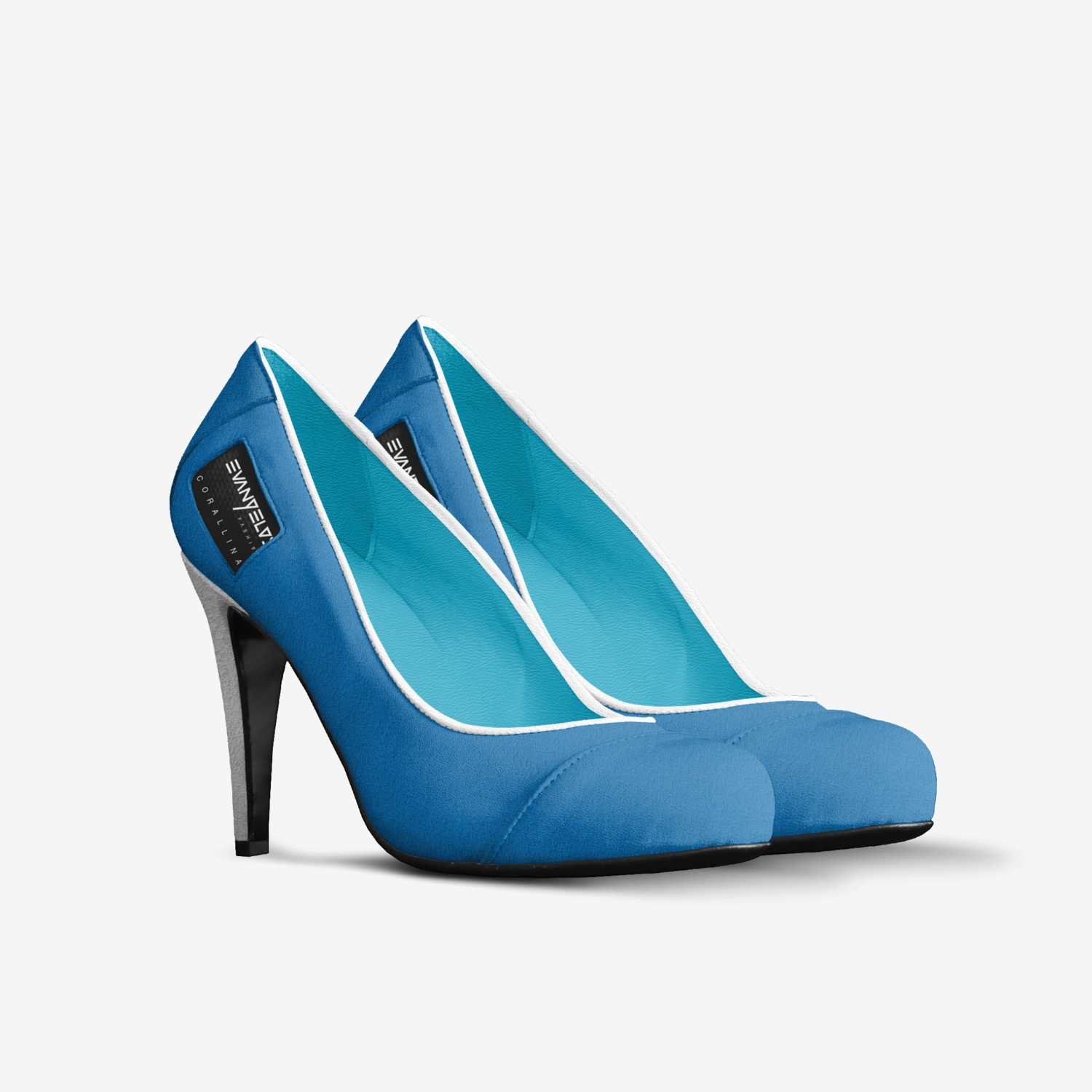 CORALLINA custom made in Italy shoes by Evangelos Fashion | Double view