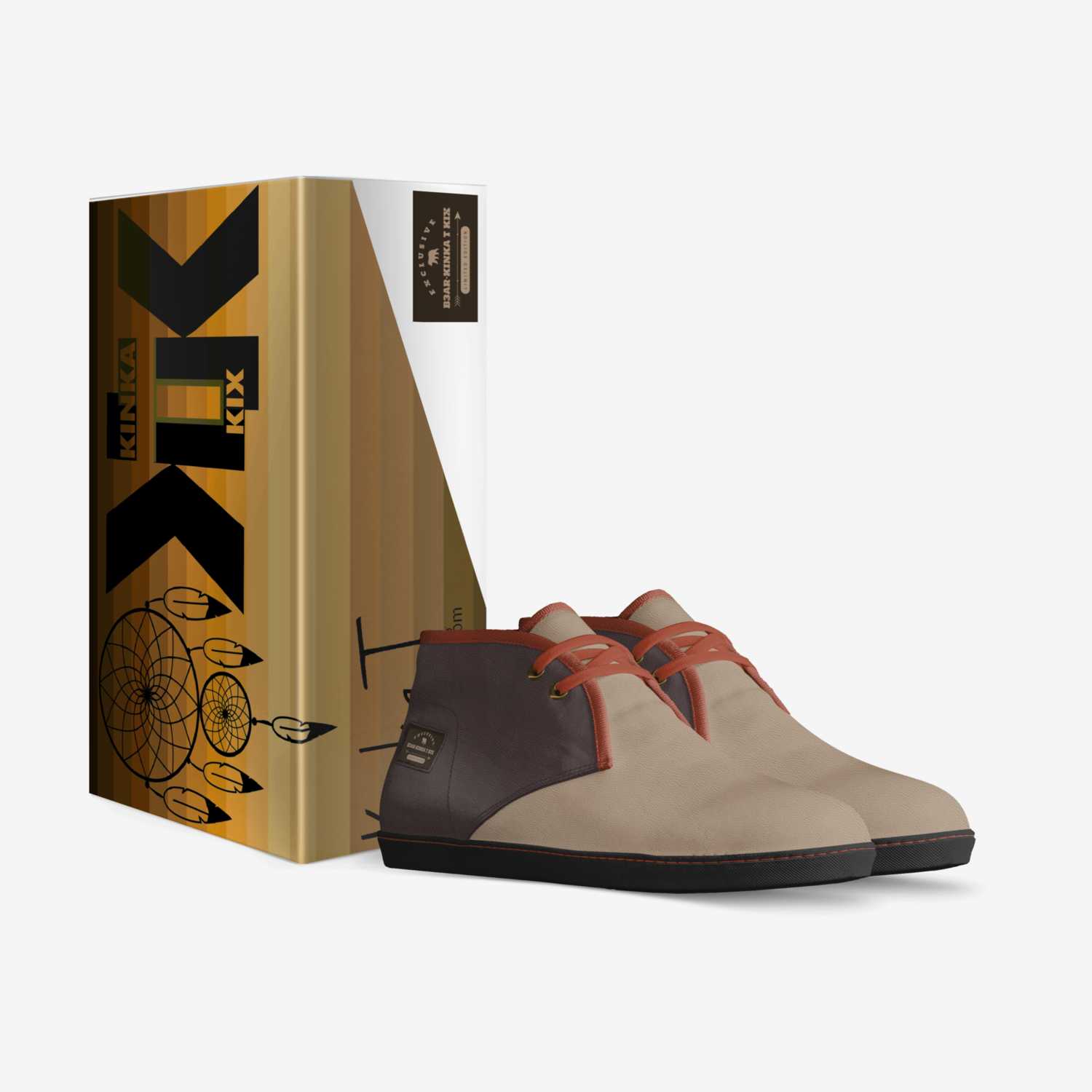 B3AR-Kinka T Kix custom made in Italy shoes by Kinka T Kix | Box view