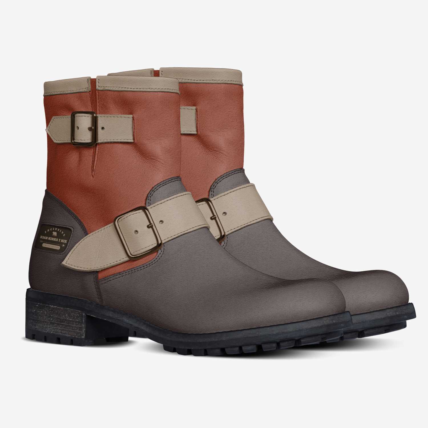B3AR-Kinka T Kix custom made in Italy shoes by Kinka T Kix | Double view