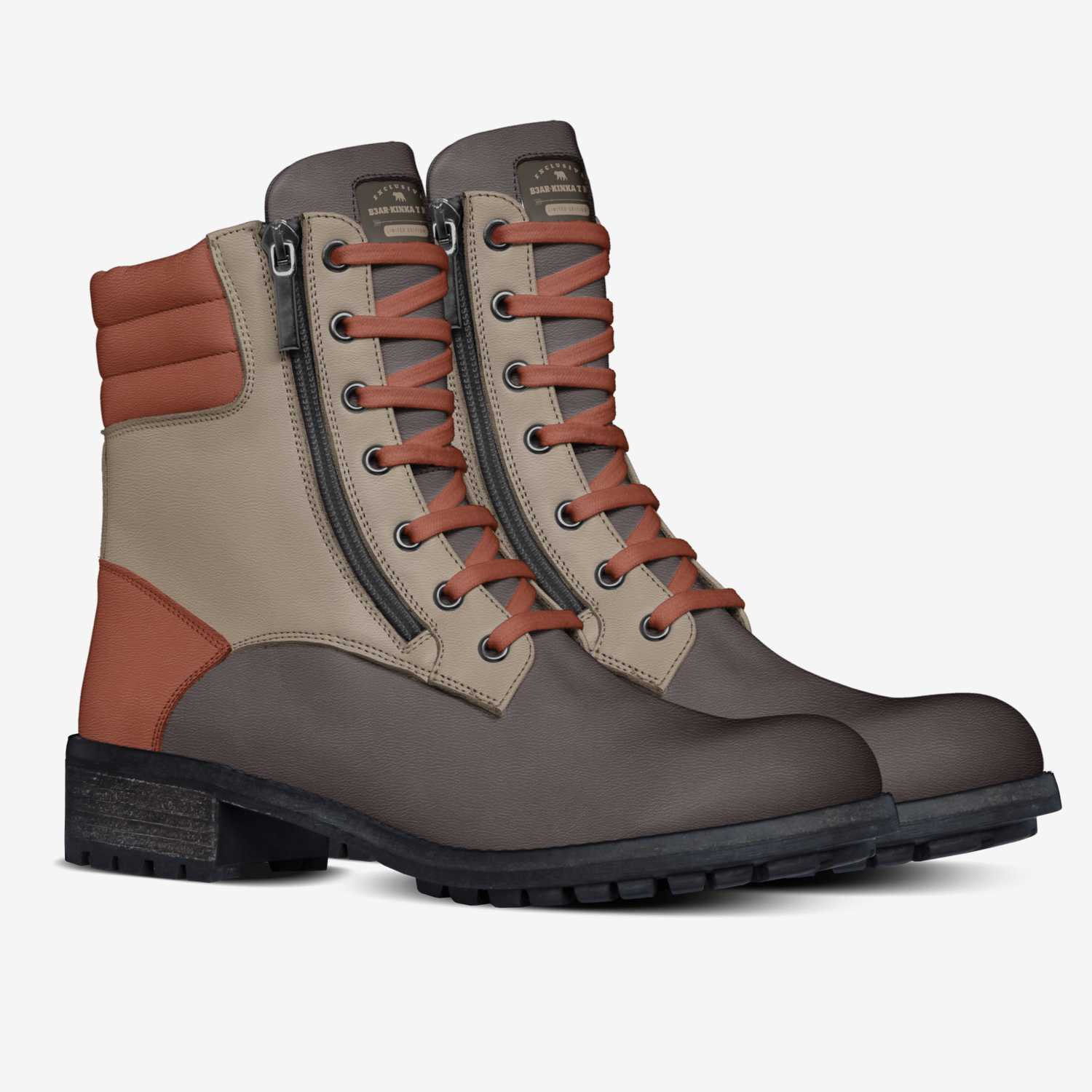 B3AR-Kinka T Kix custom made in Italy shoes by Kinka T Kix | Double view