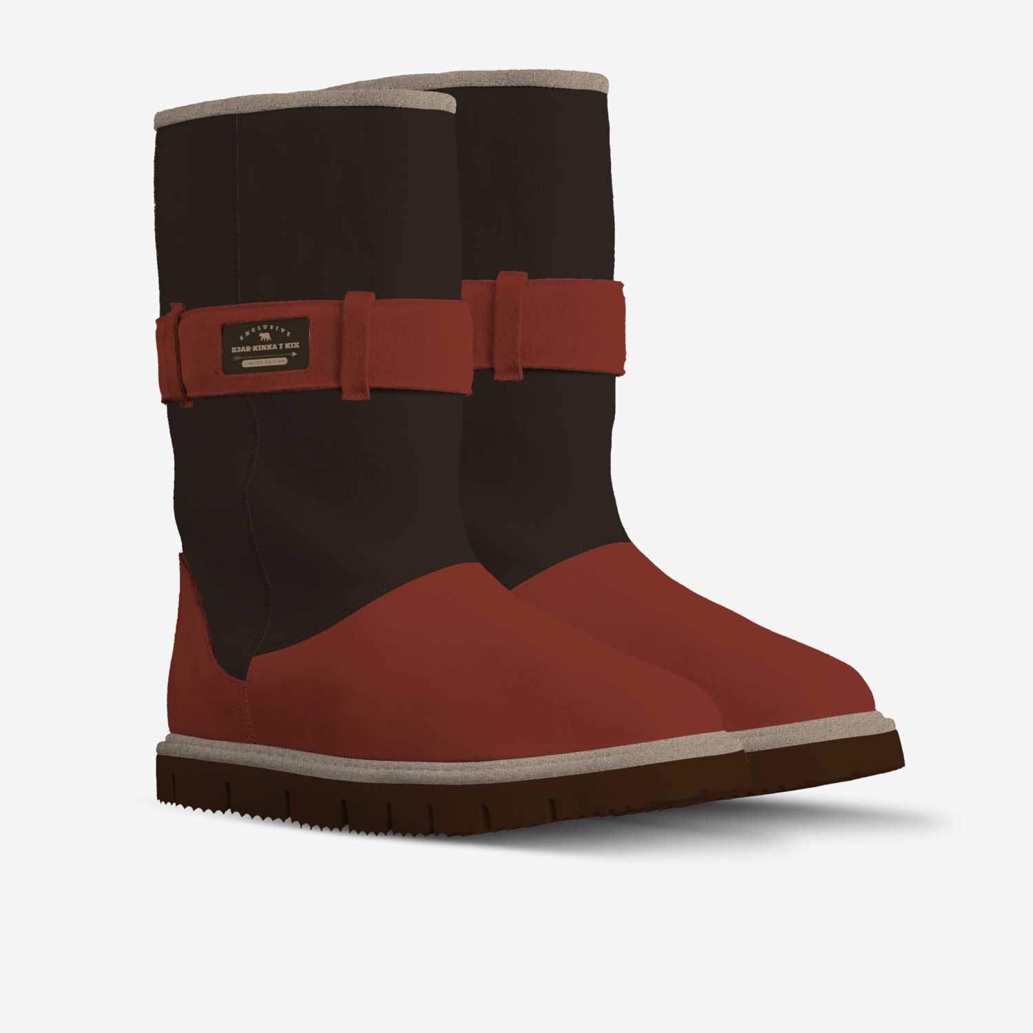 B3AR-Kinka T Kix custom made in Italy shoes by Kinka T Kix | Double view