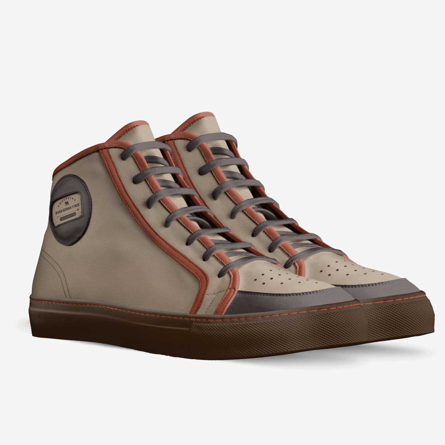 B3AR-Kinka T Kix custom made in Italy shoes by Kinka T Kix | Double view