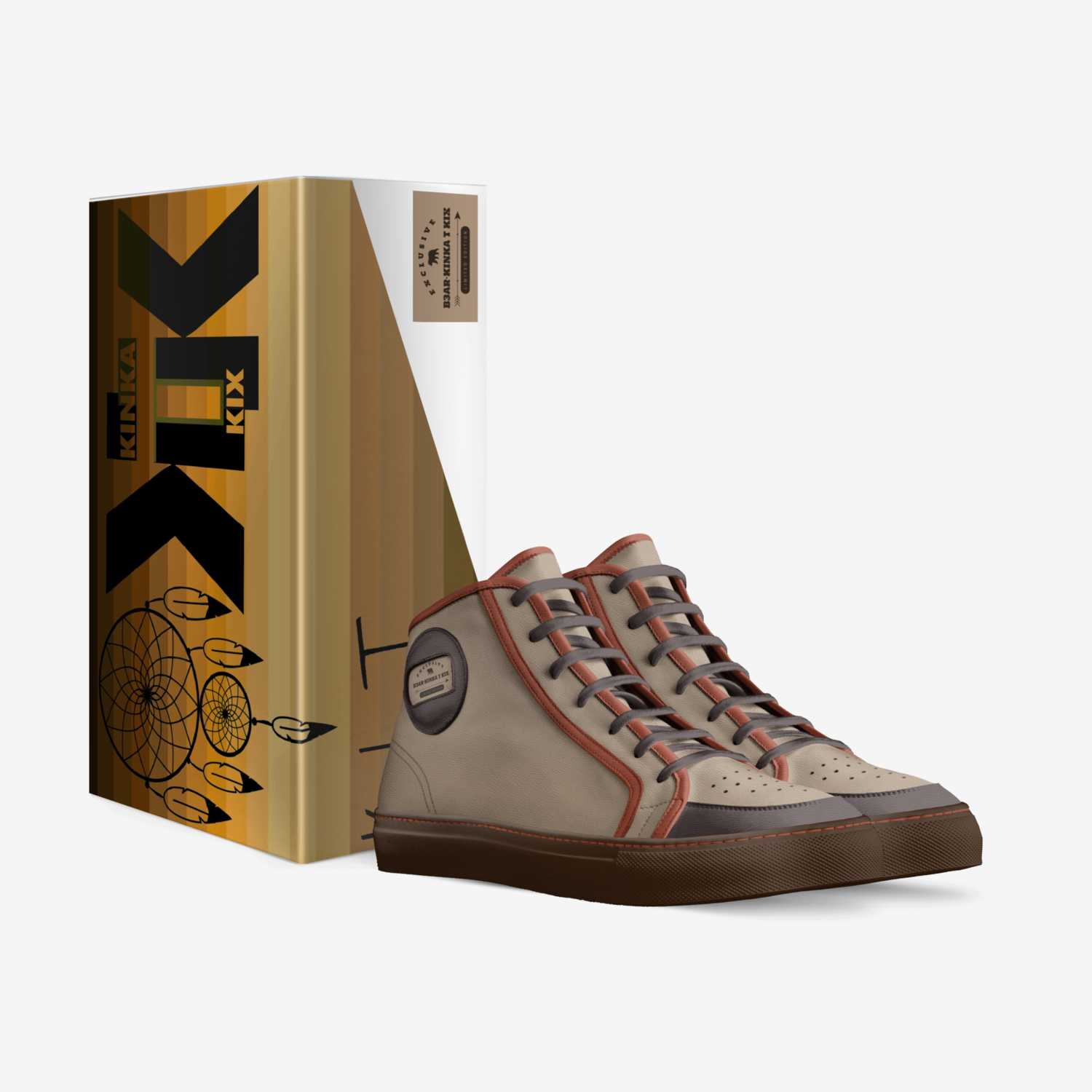 B3AR-Kinka T Kix custom made in Italy shoes by Kinka T Kix | Box view