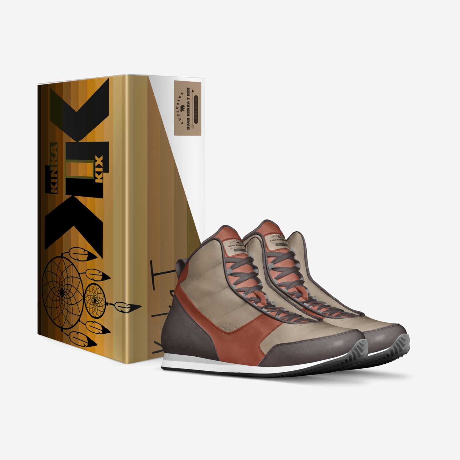 B3AR-Kinka T Kix custom made in Italy shoes by Kinka T Kix | Box view