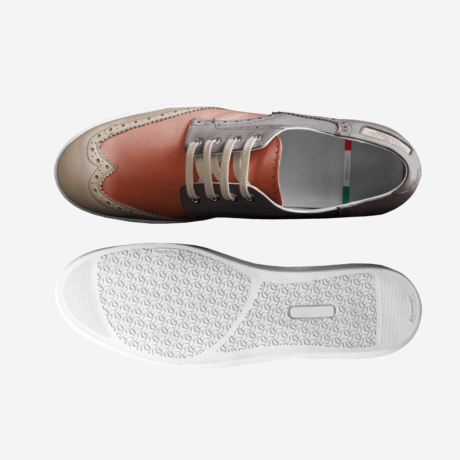 B3AR-Kinka T Kix custom made in Italy shoes by Kinka T Kix | Top view
