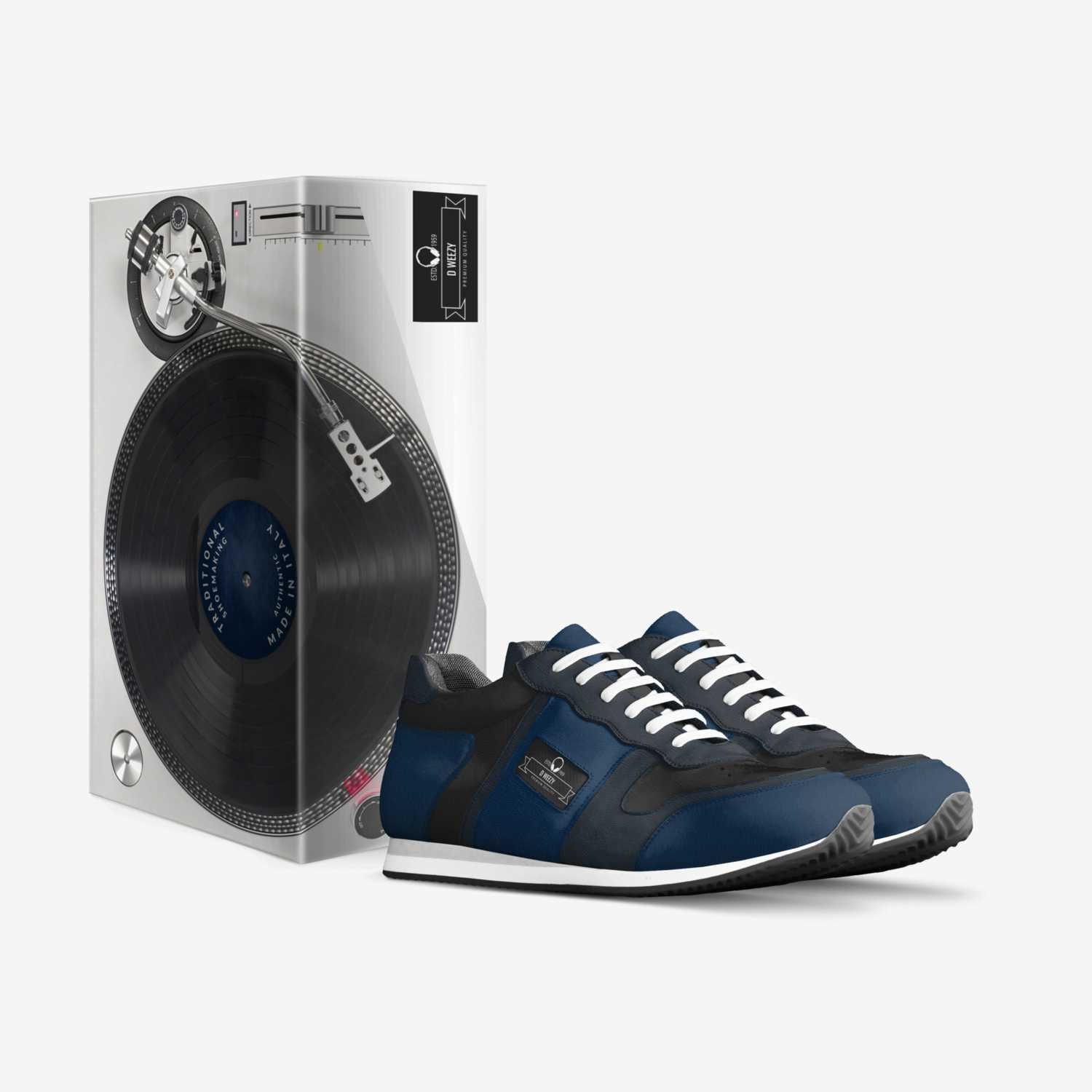 D Weezy  custom made in Italy shoes by Dewayne Williams | Box view