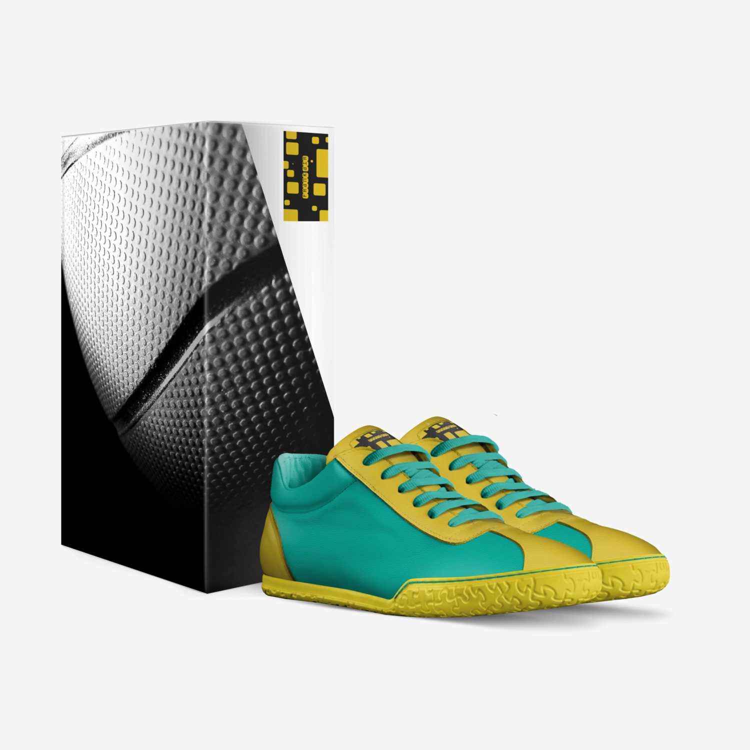 Frank air custom made in Italy shoes by Frank Elford | Box view