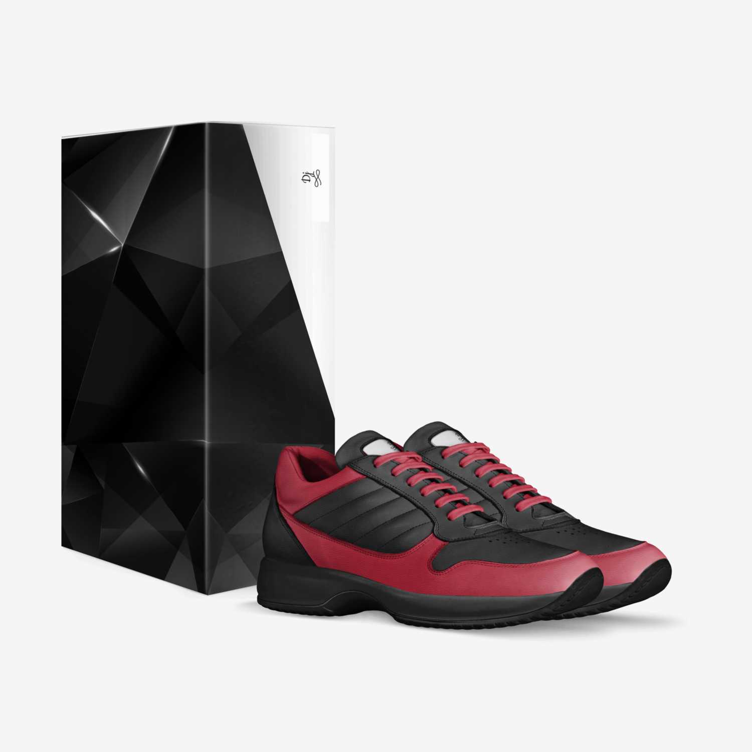 Dj custom made in Italy shoes by Damian Carpenter | Box view