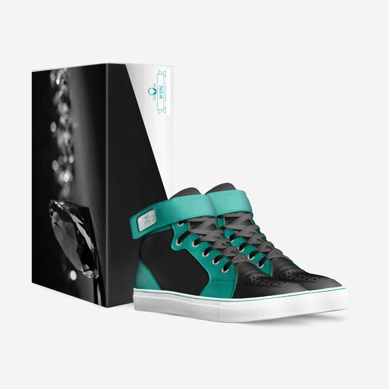 My style custom made in Italy shoes by Queen Lewis | Box view