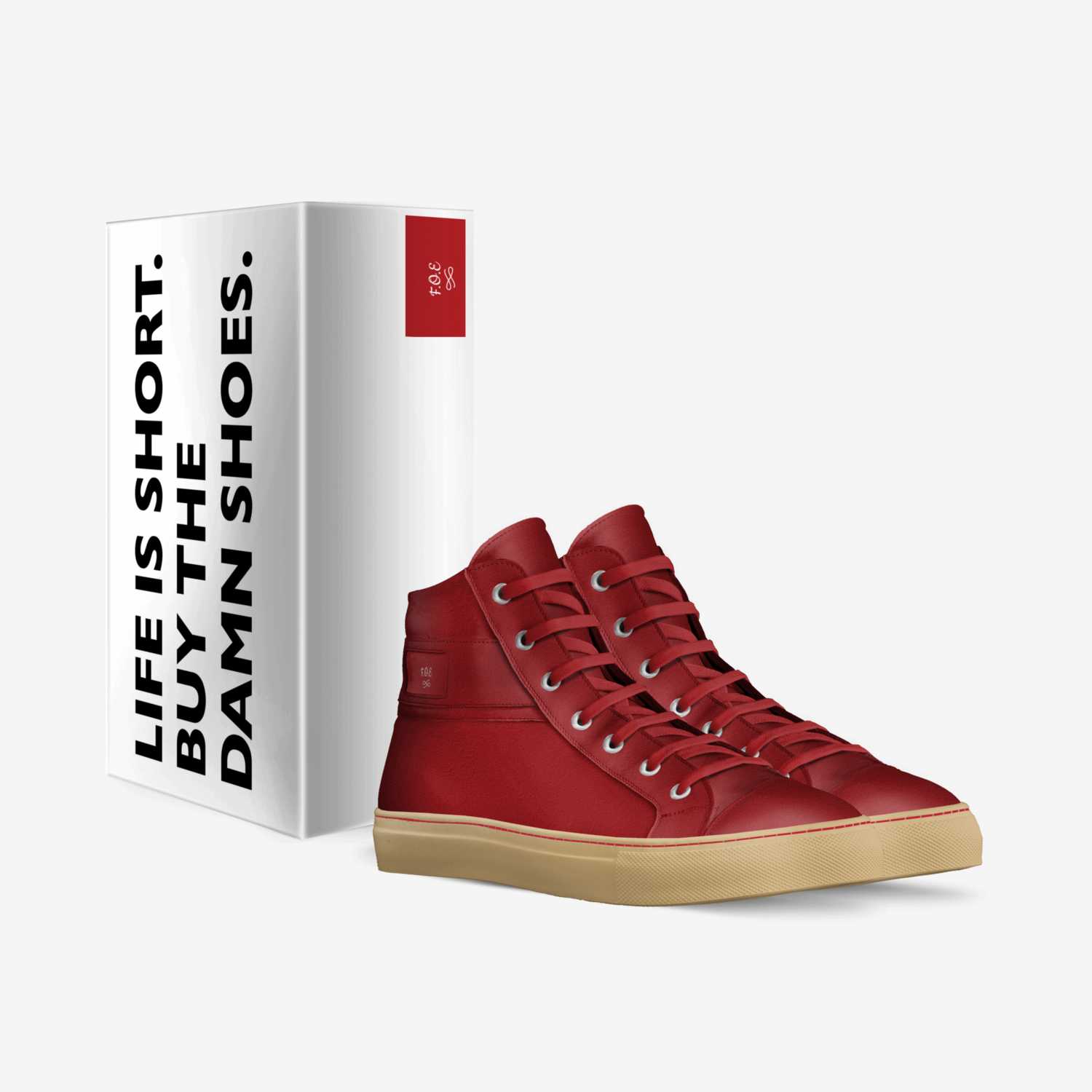 F.O.E 2 custom made in Italy shoes by Merlin Jourdain | Box view