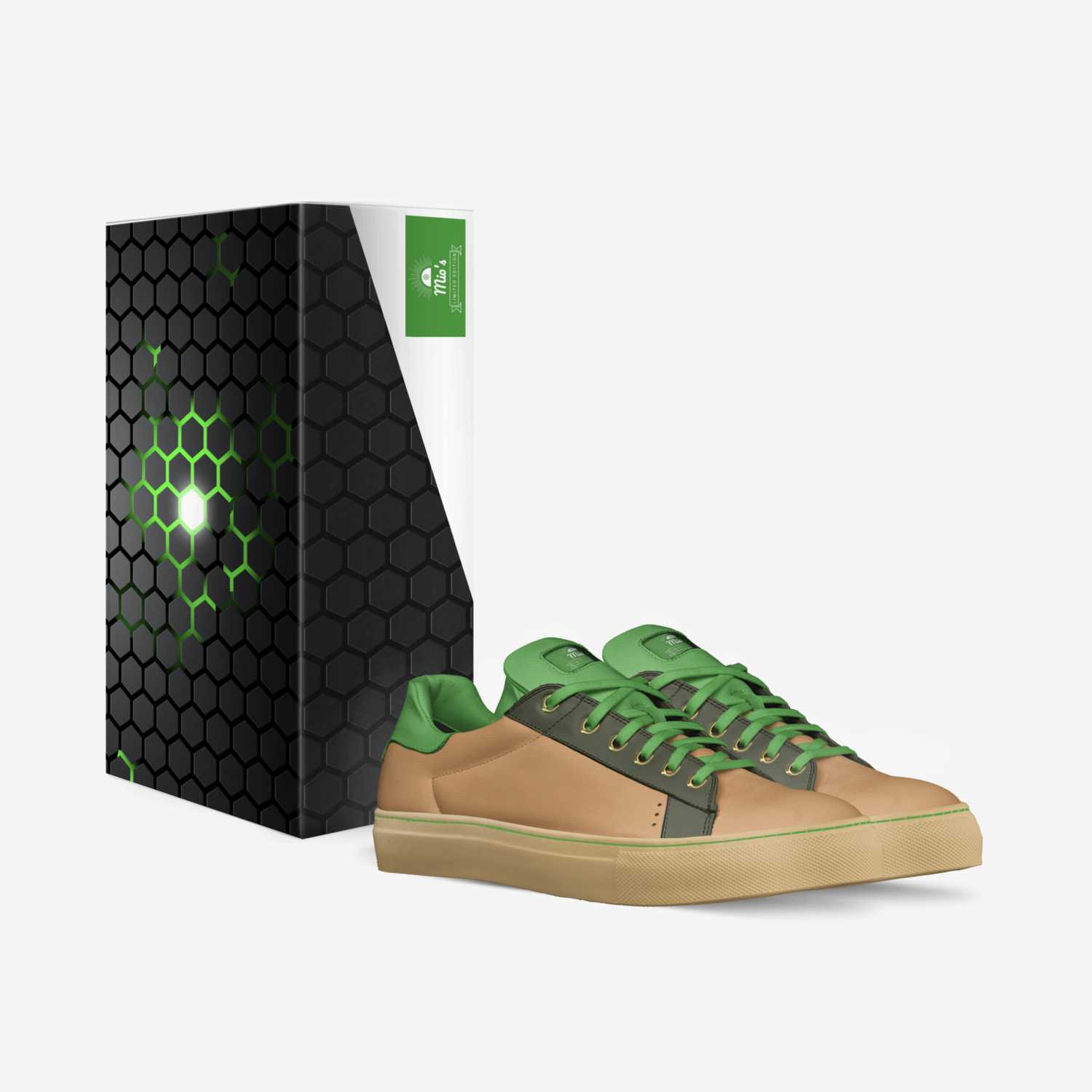 Mio's custom made in Italy shoes by Jordan B Smith Iii | Box view