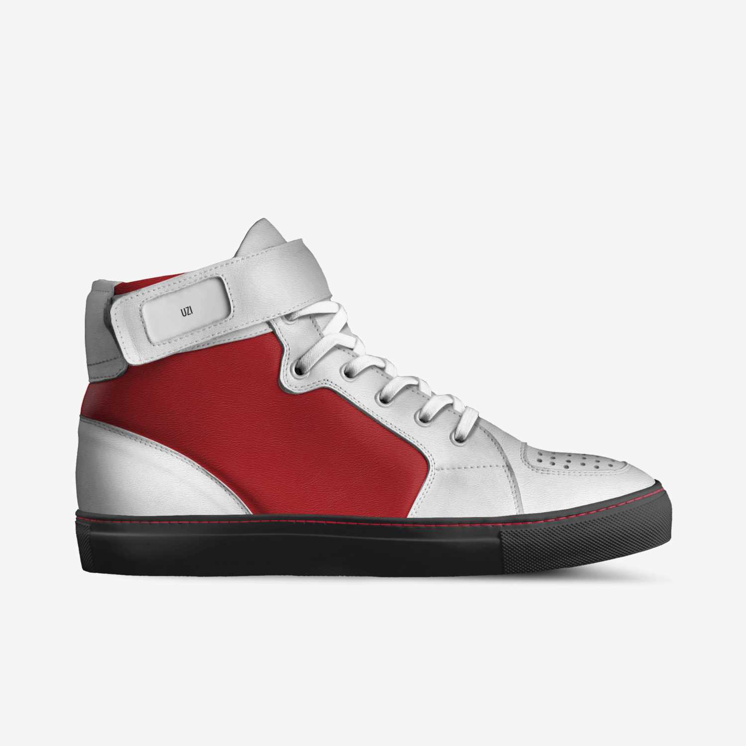 uzi custom made in Italy shoes by Anthony Corsentino | Side view