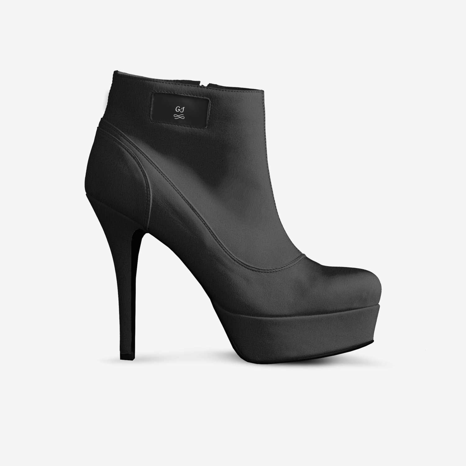GI custom made in Italy shoes by Latina Kimbrough | Side view