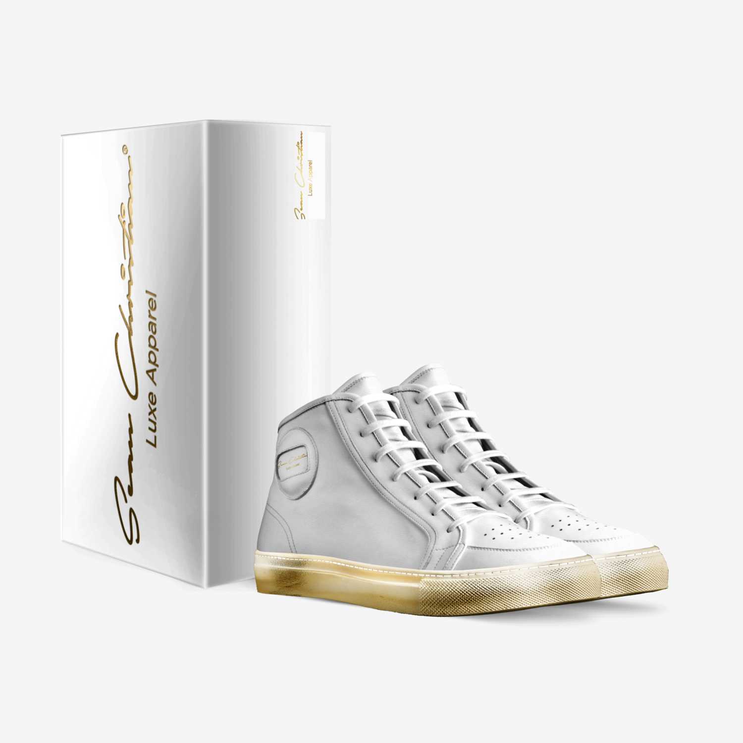 Sean Christian custom made in Italy shoes by David Wynn | Box view