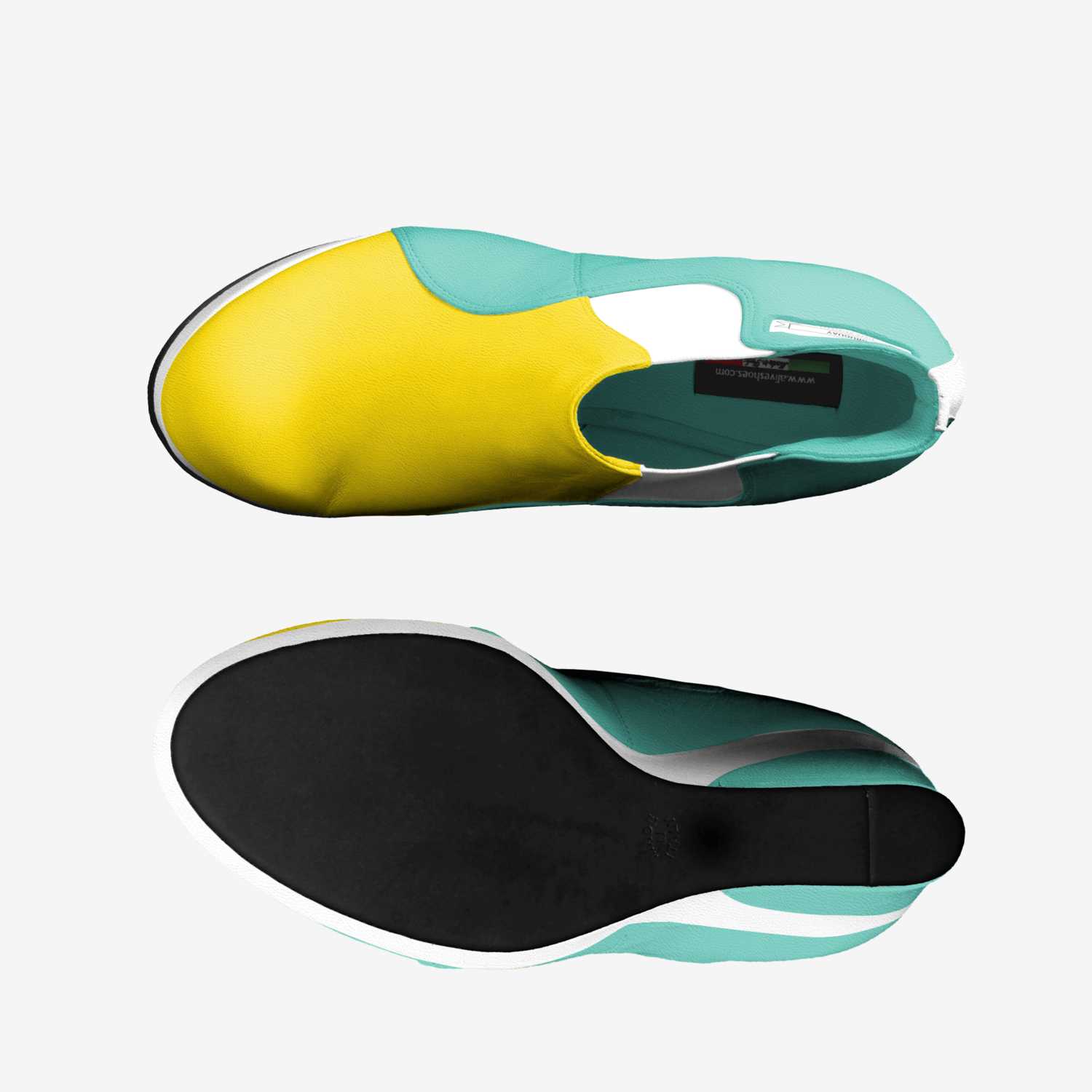 phonix custom made in Italy shoes by Aphmau | Top view