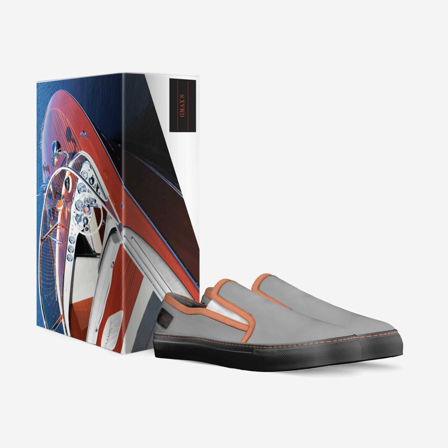 GMAX'S custom made in Italy shoes by Jaycen Glancy | Box view