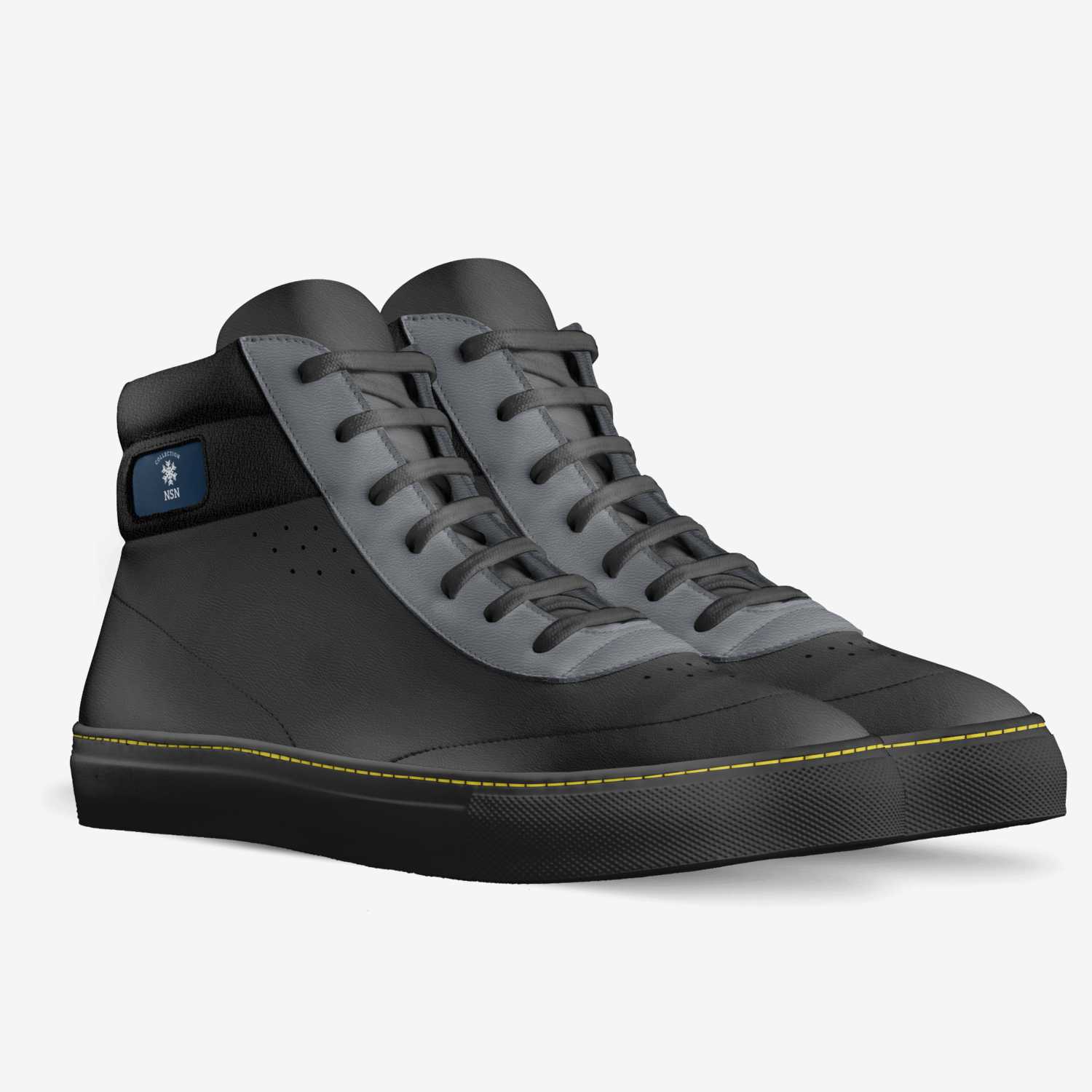 “Metal”boots custom made in Italy shoes by Red .... | Double view