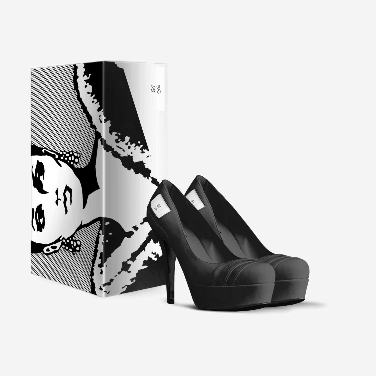 GI custom made in Italy shoes by Latina Kimbrough | Box view