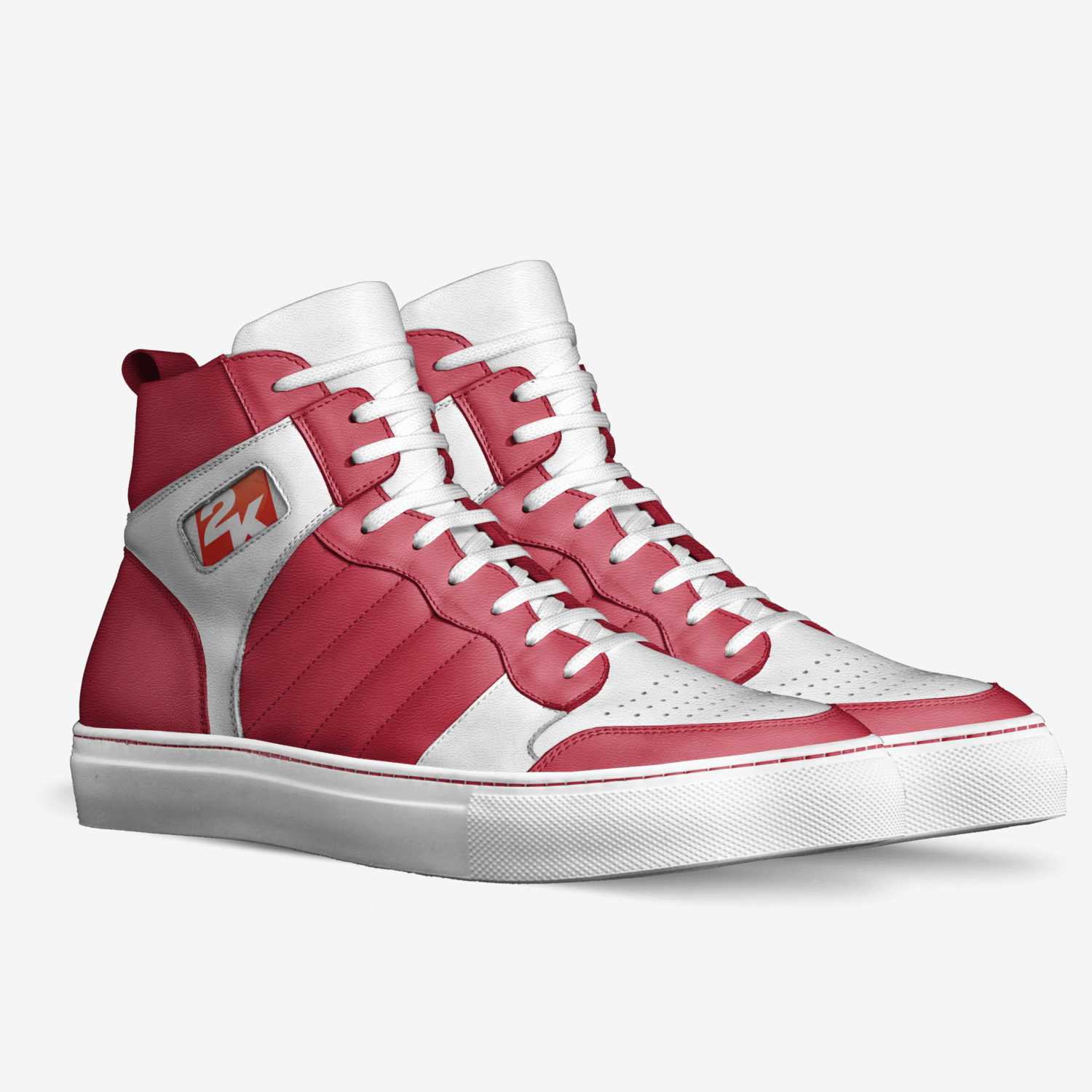 NBA 2k custom made in Italy shoes by Dakarai Arterberry | Double view