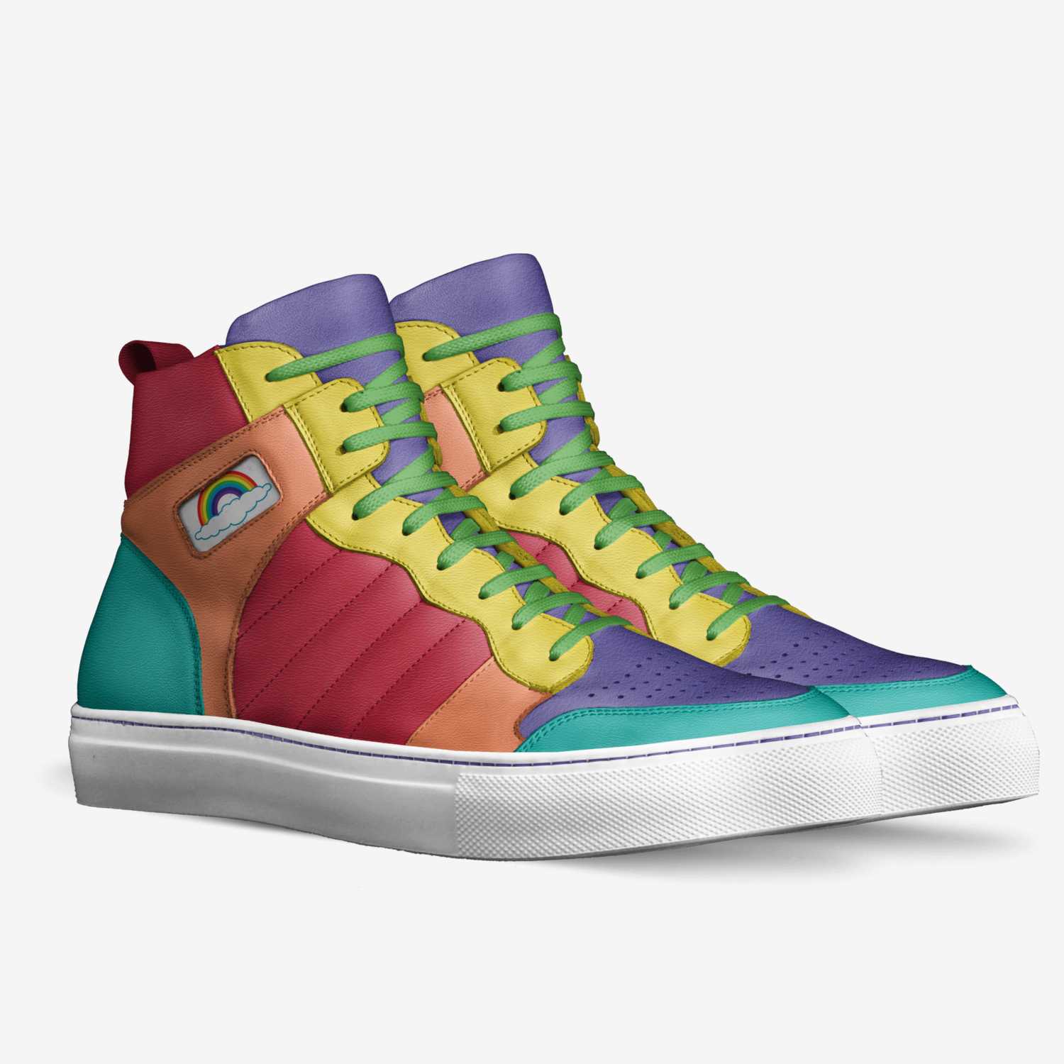 AMORI IS GAY custom made in Italy shoes by Kolman | Double view
