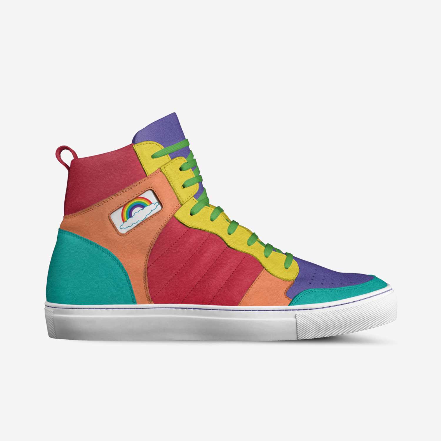 AMORI IS GAY custom made in Italy shoes by Kolman | Side view