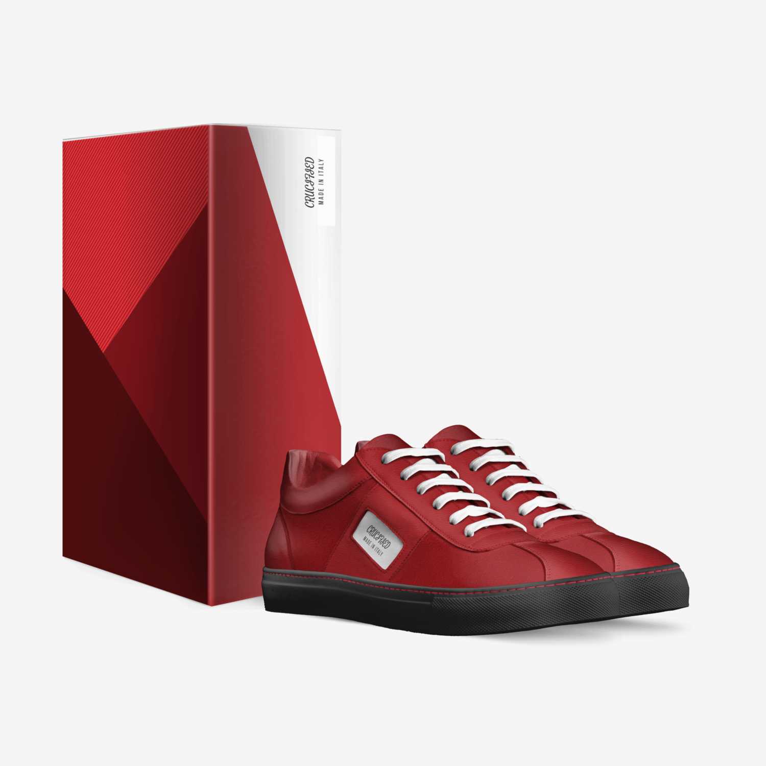 CRUCIFIED  custom made in Italy shoes by Carlo Valentin | Box view