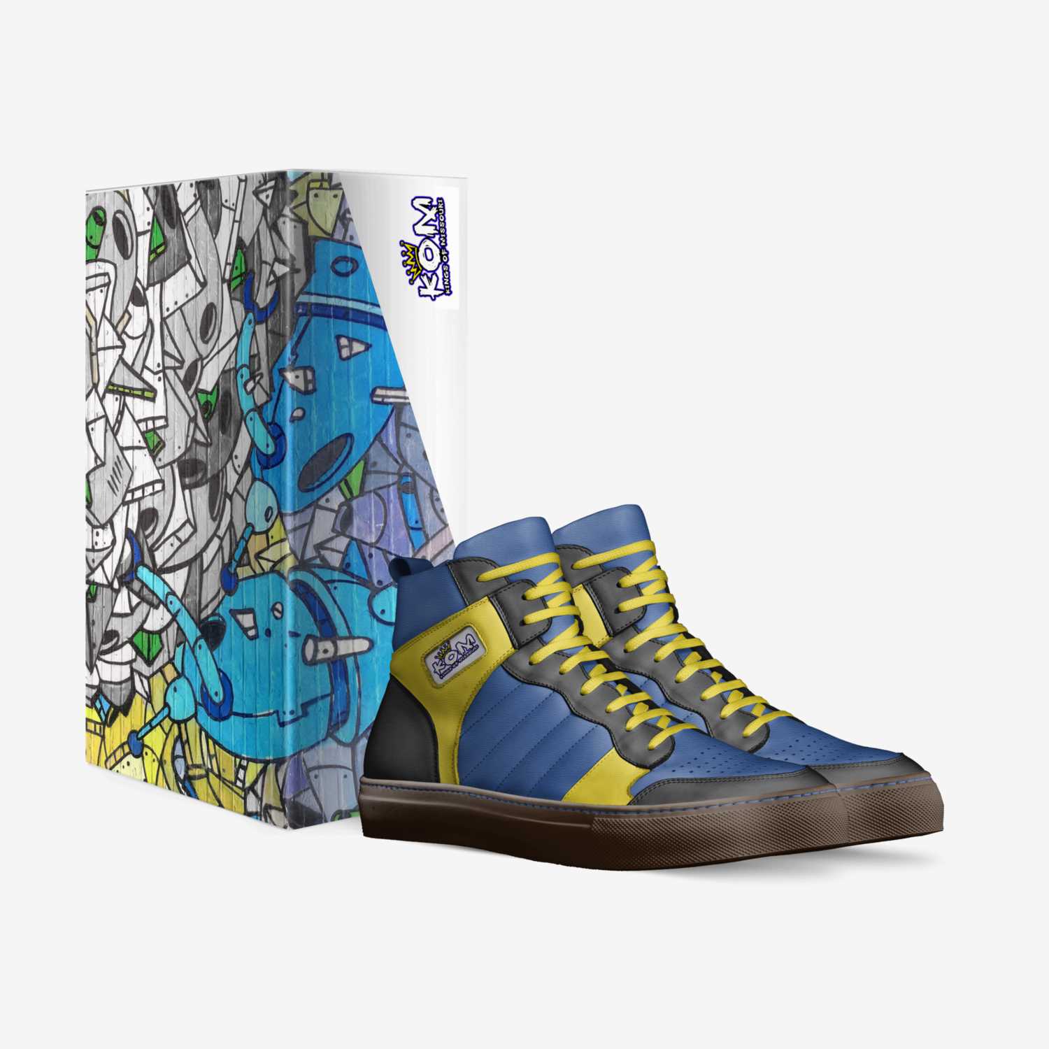 Kings Of Missouri custom made in Italy shoes by Micah Terry | Box view