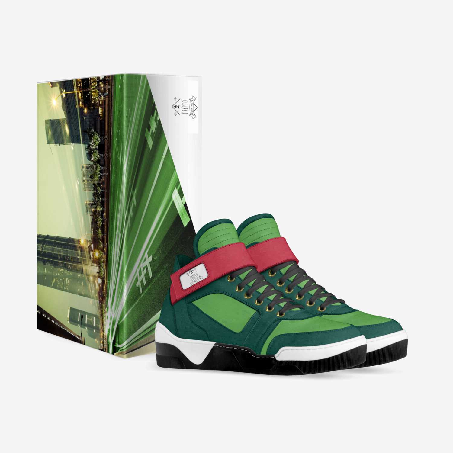 Crypto A Custom Shoe concept by Shawn Scherzer