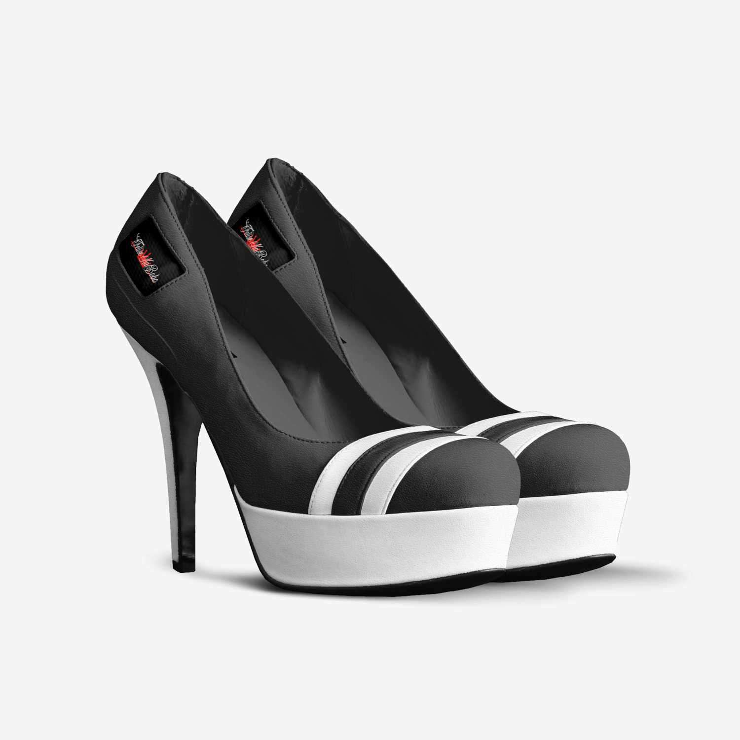 Felise KaBobo custom made in Italy shoes by Shamsud-din King | Double view