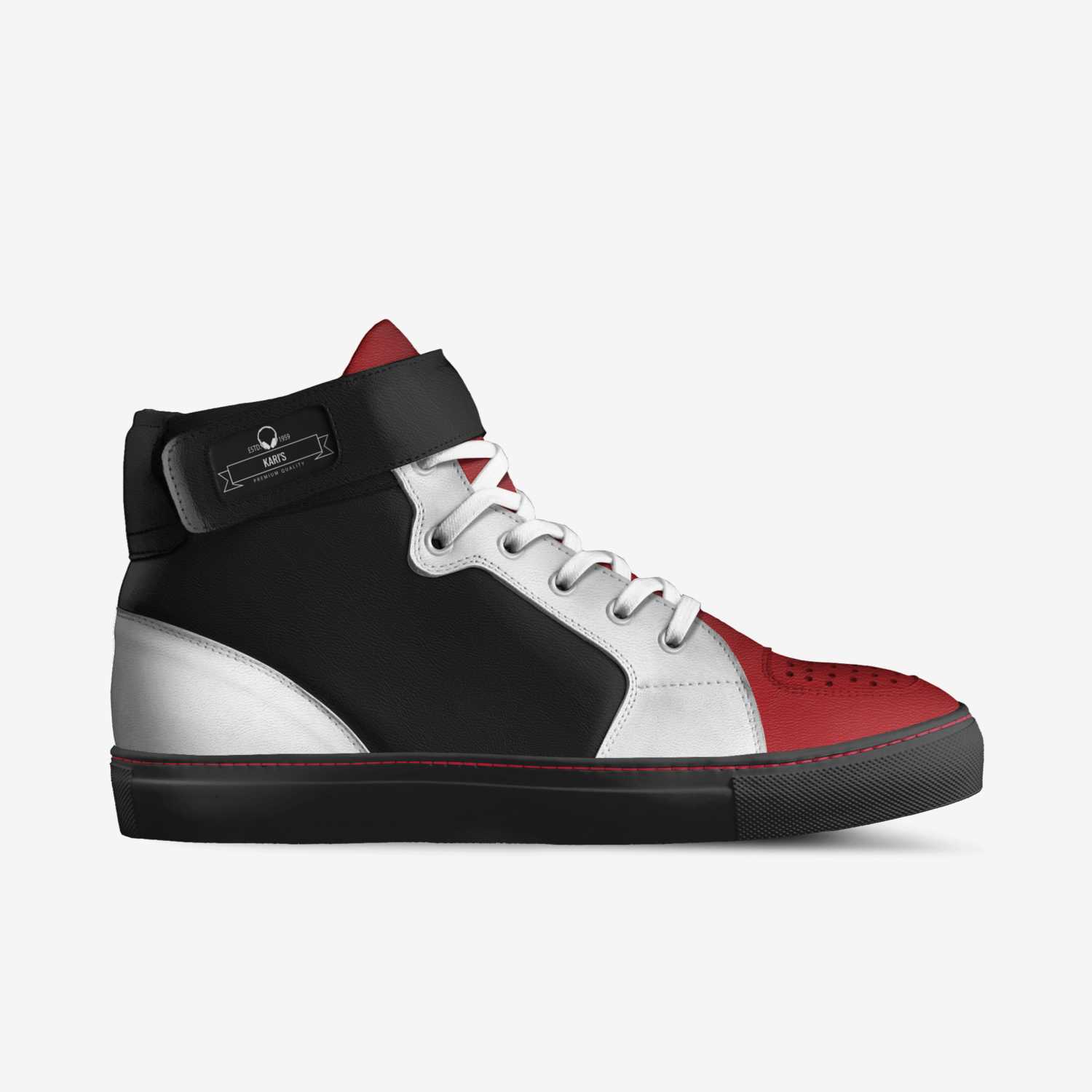 Kari's custom made in Italy shoes by Yakari Bryant | Side view