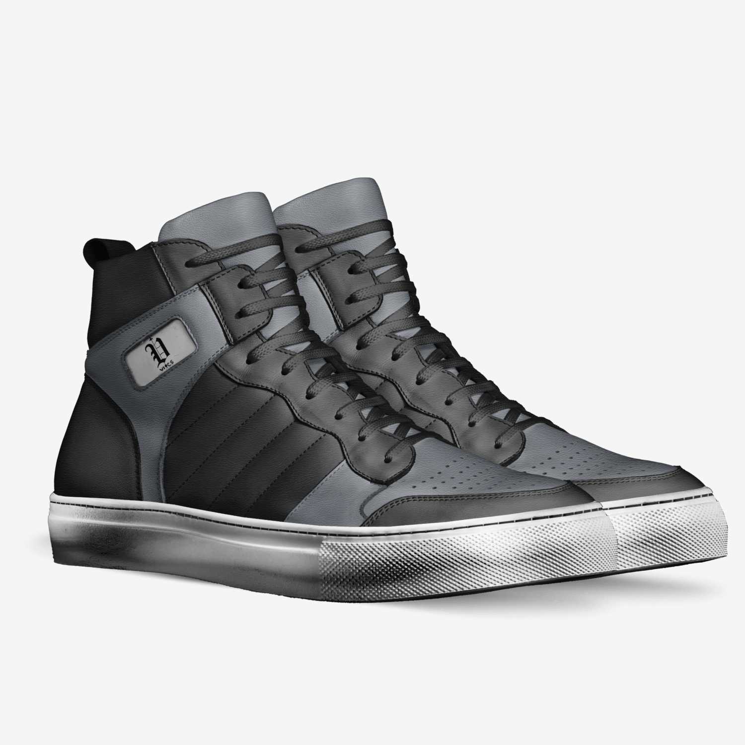 Vic's style custom made in Italy shoes by Brayden Murphy | Double view