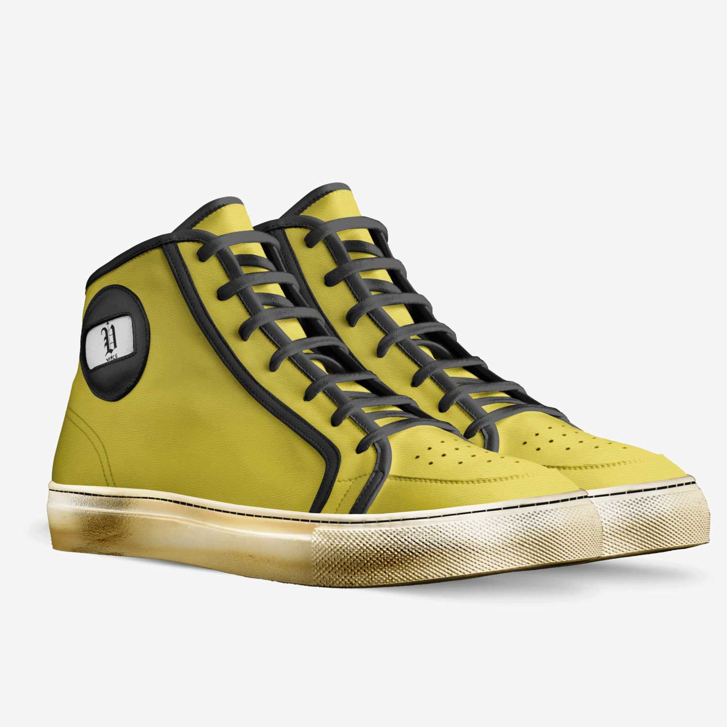 Vic's star 2 custom made in Italy shoes by Brayden Murphy | Double view
