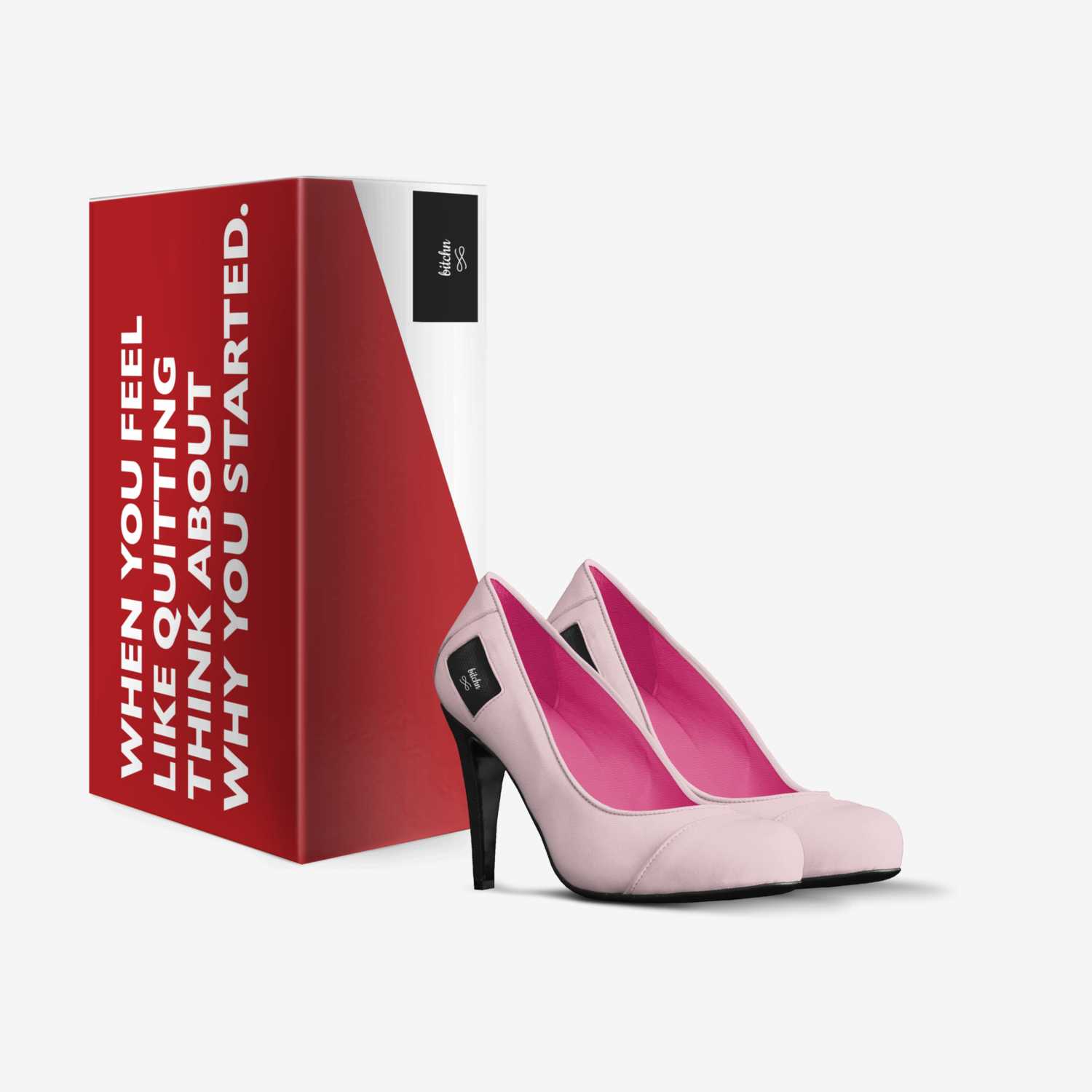 maddie wolfhard custom made in Italy shoes by Kristel Belfond | Box view