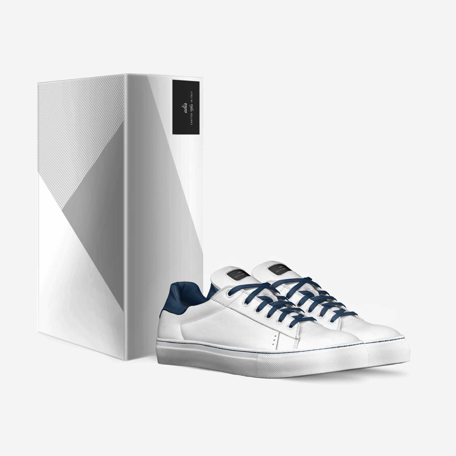 adis custom made in Italy shoes by Geri Leka | Box view