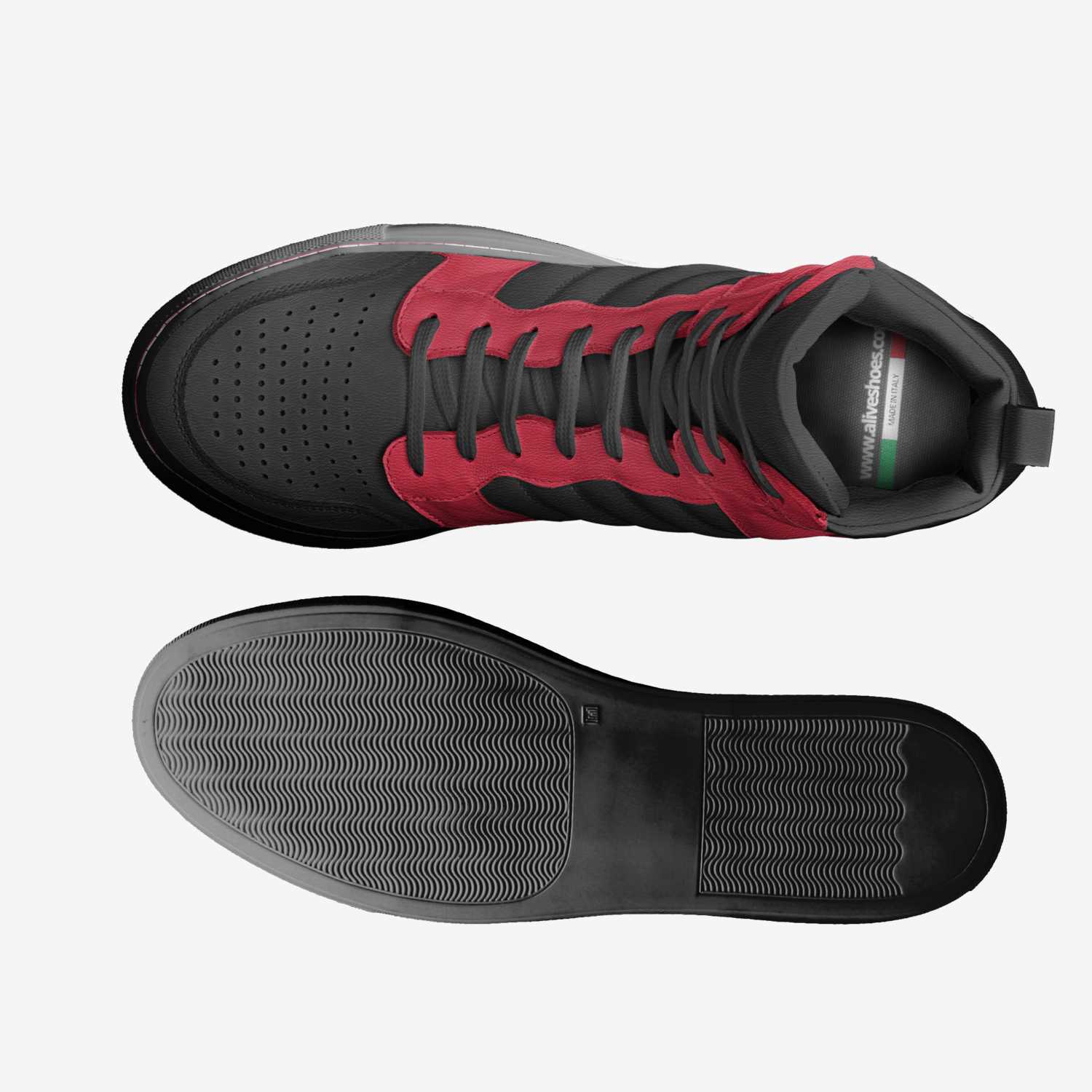 Beast custom made in Italy shoes by Bsg | Top view