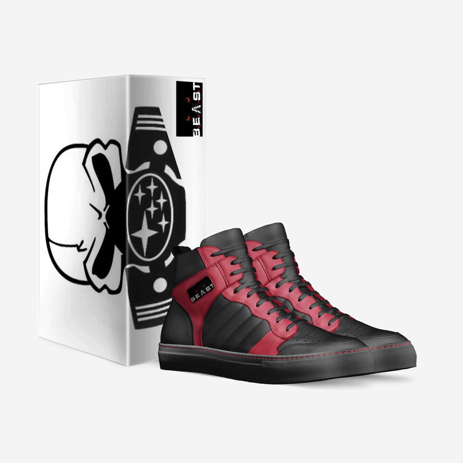 Beast custom made in Italy shoes by Bsg | Box view