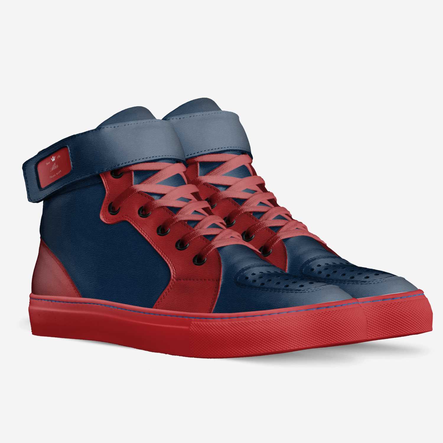 Allies custom made in Italy shoes by David Smith | Double view