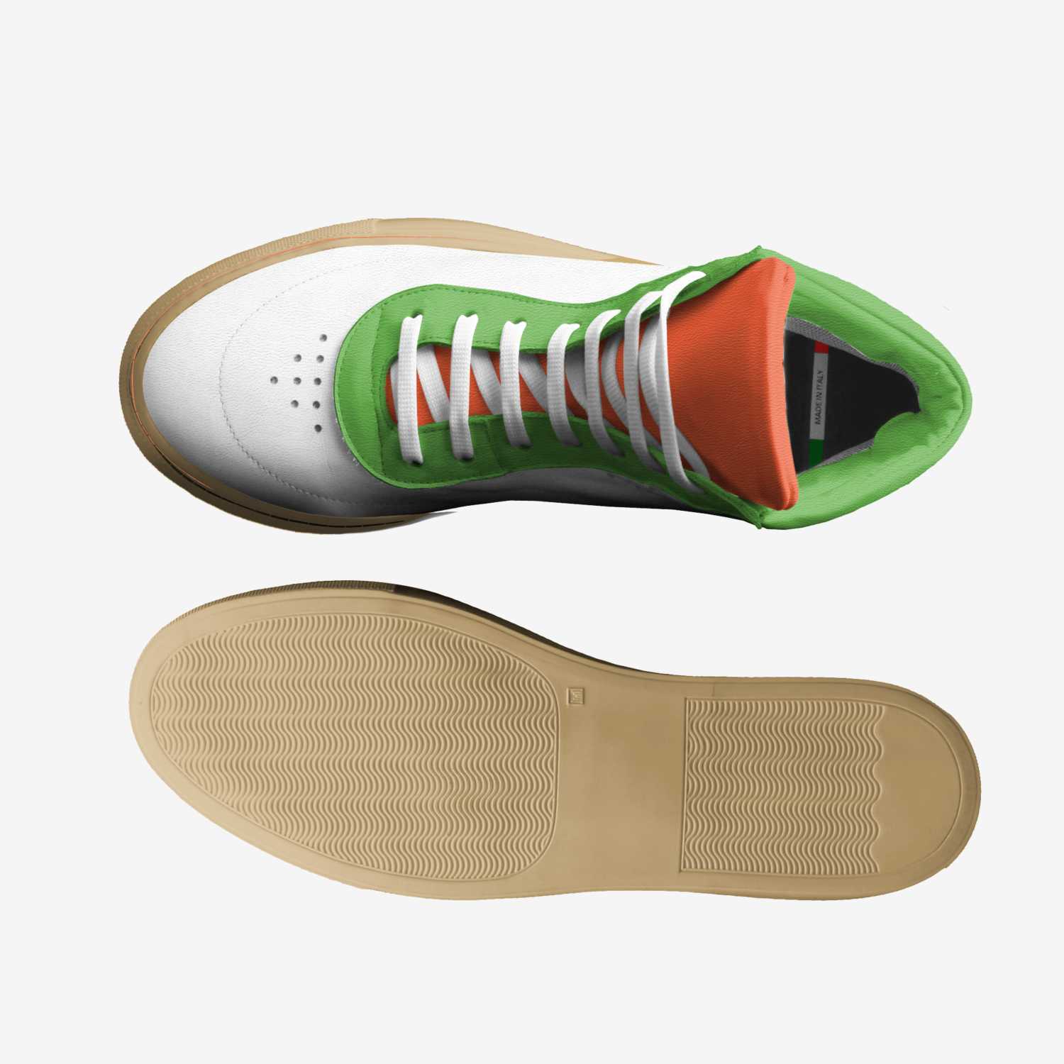 Vic's Ireland  custom made in Italy shoes by Brayden Murphy | Top view