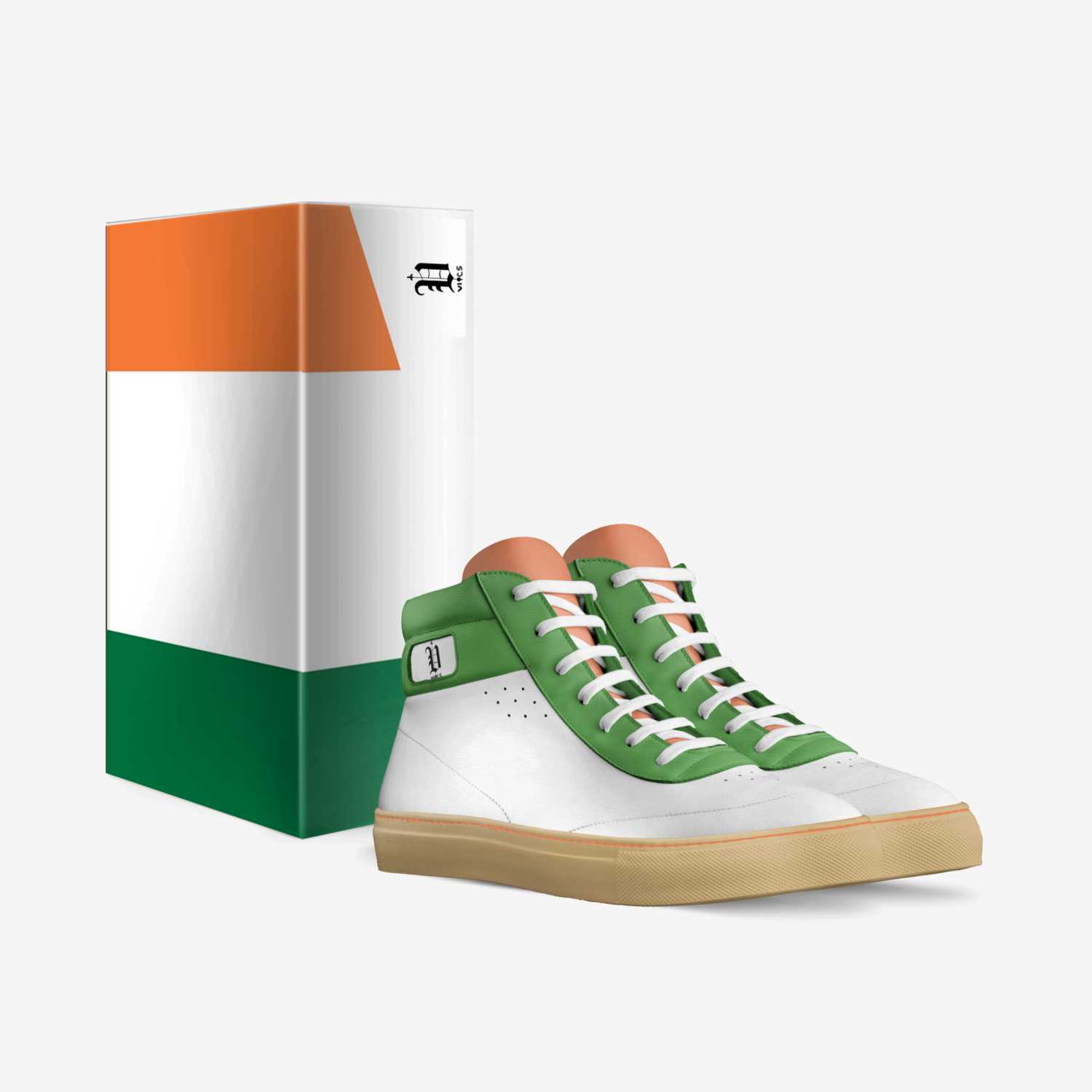Vic's Ireland  custom made in Italy shoes by Brayden Murphy | Box view