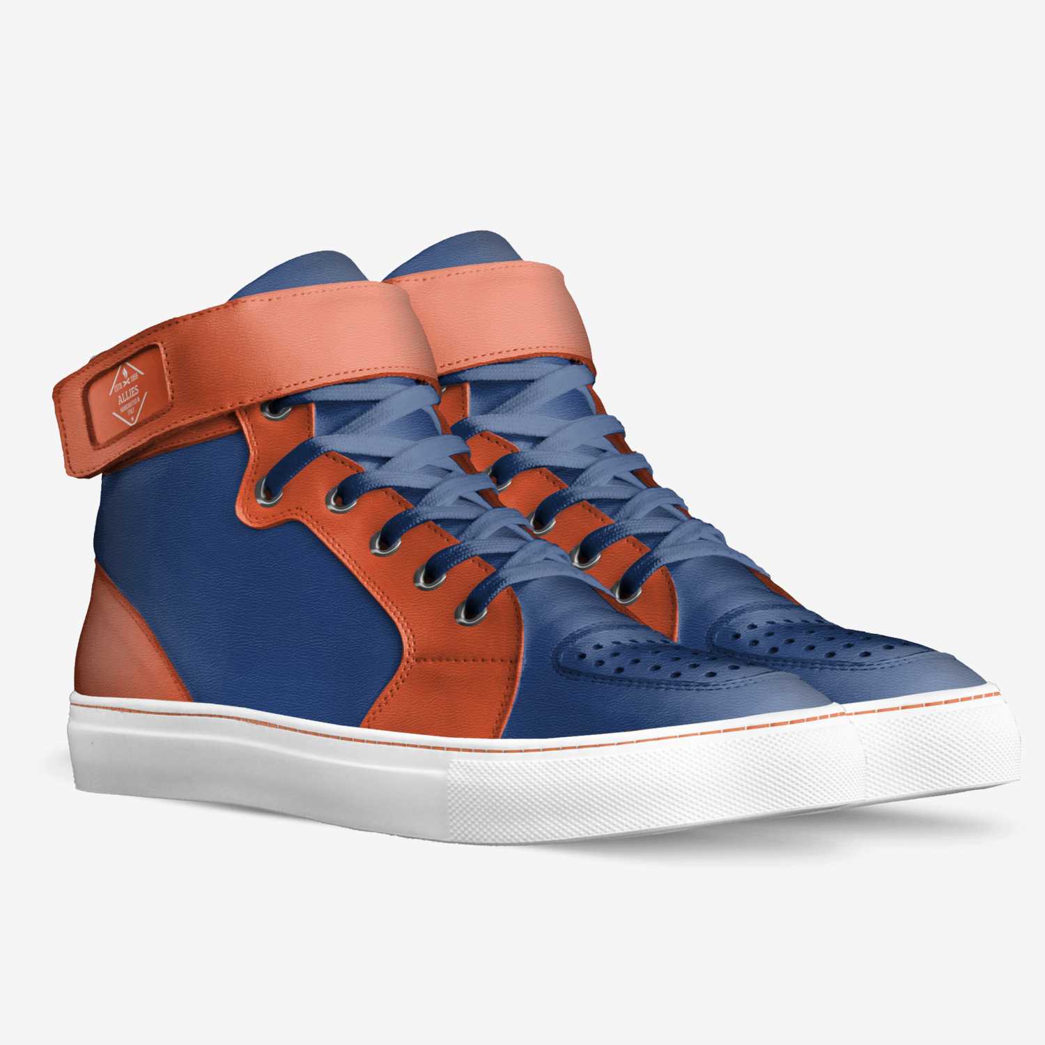 Allies custom made in Italy shoes by David Smith | Double view