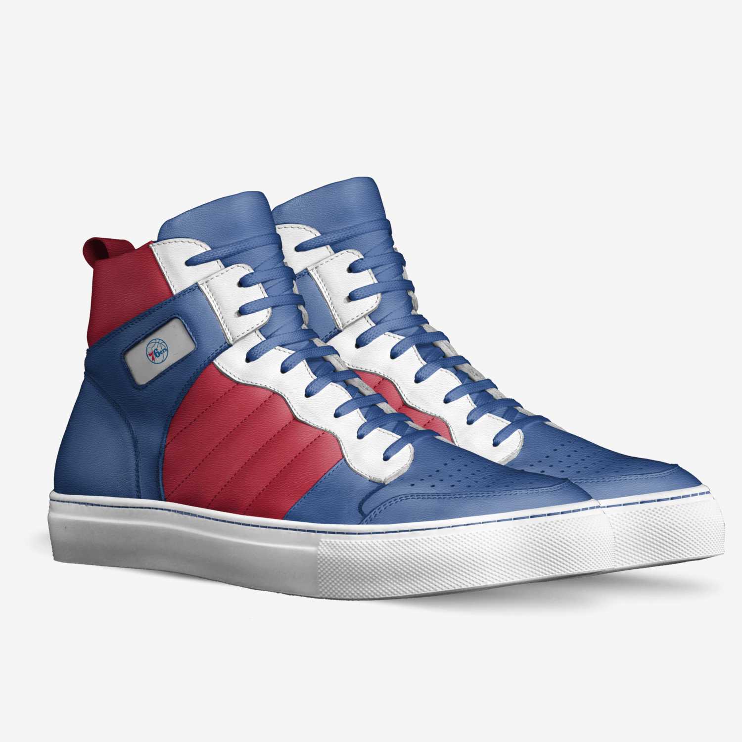 Embiid II custom made in Italy shoes by Frank Reynolds | Double view