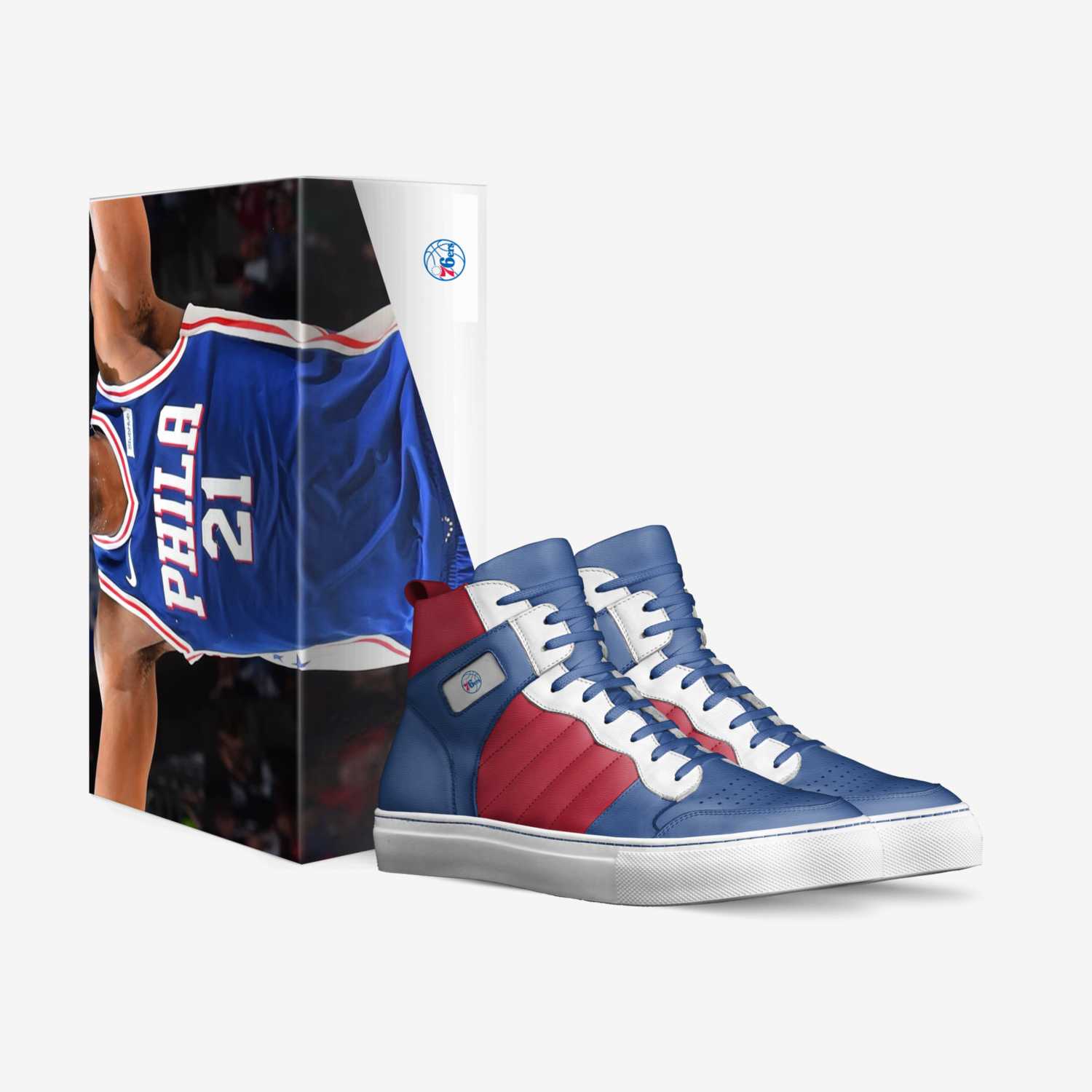 Embiid II custom made in Italy shoes by Frank Reynolds | Box view
