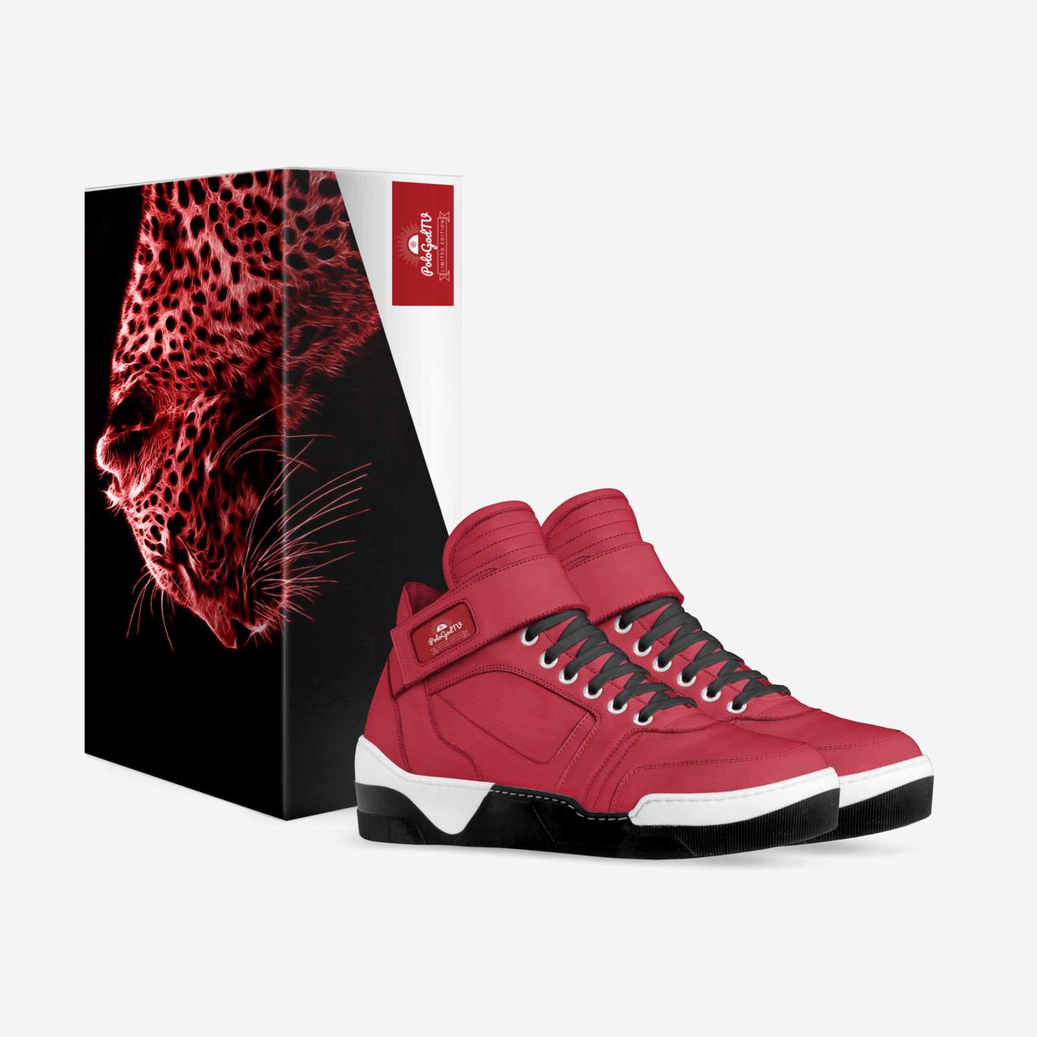 Yezzy custom made in Italy shoes by Alex | Box view