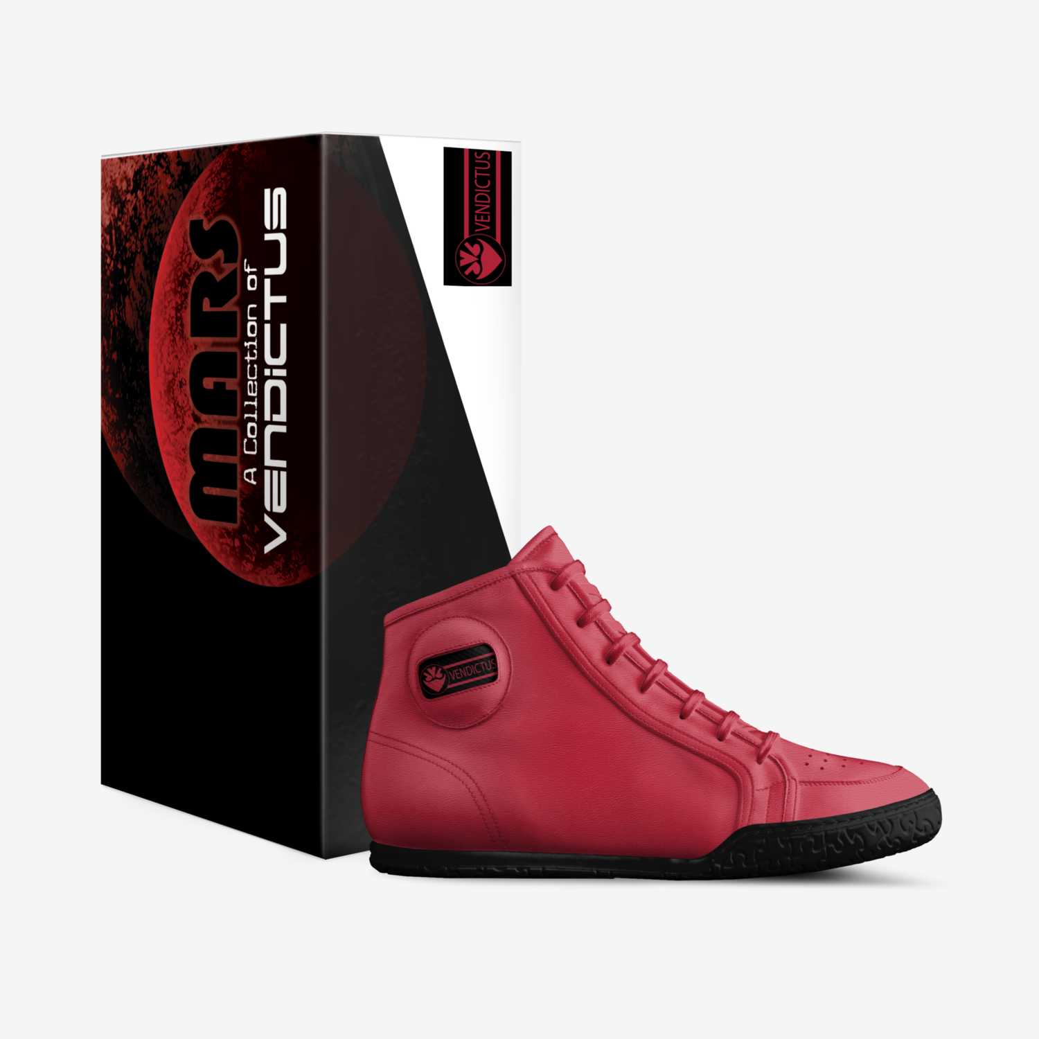 Vendictus custom made in Italy shoes by Lawrence Brooks | Box view