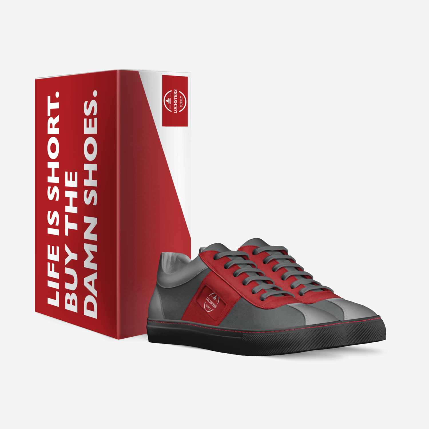 Lochsters custom made in Italy shoes by Elijah Rasmusen | Box view