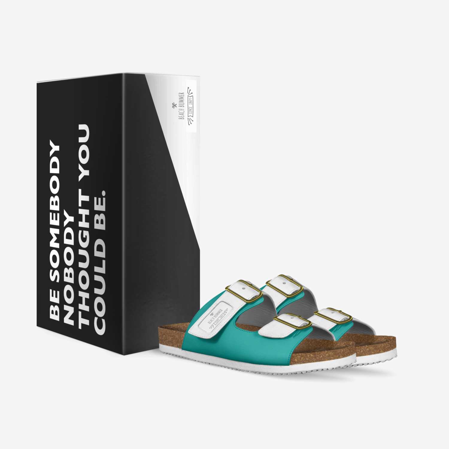 BEACH BUMMER custom made in Italy shoes by Calico Genesi | Box view