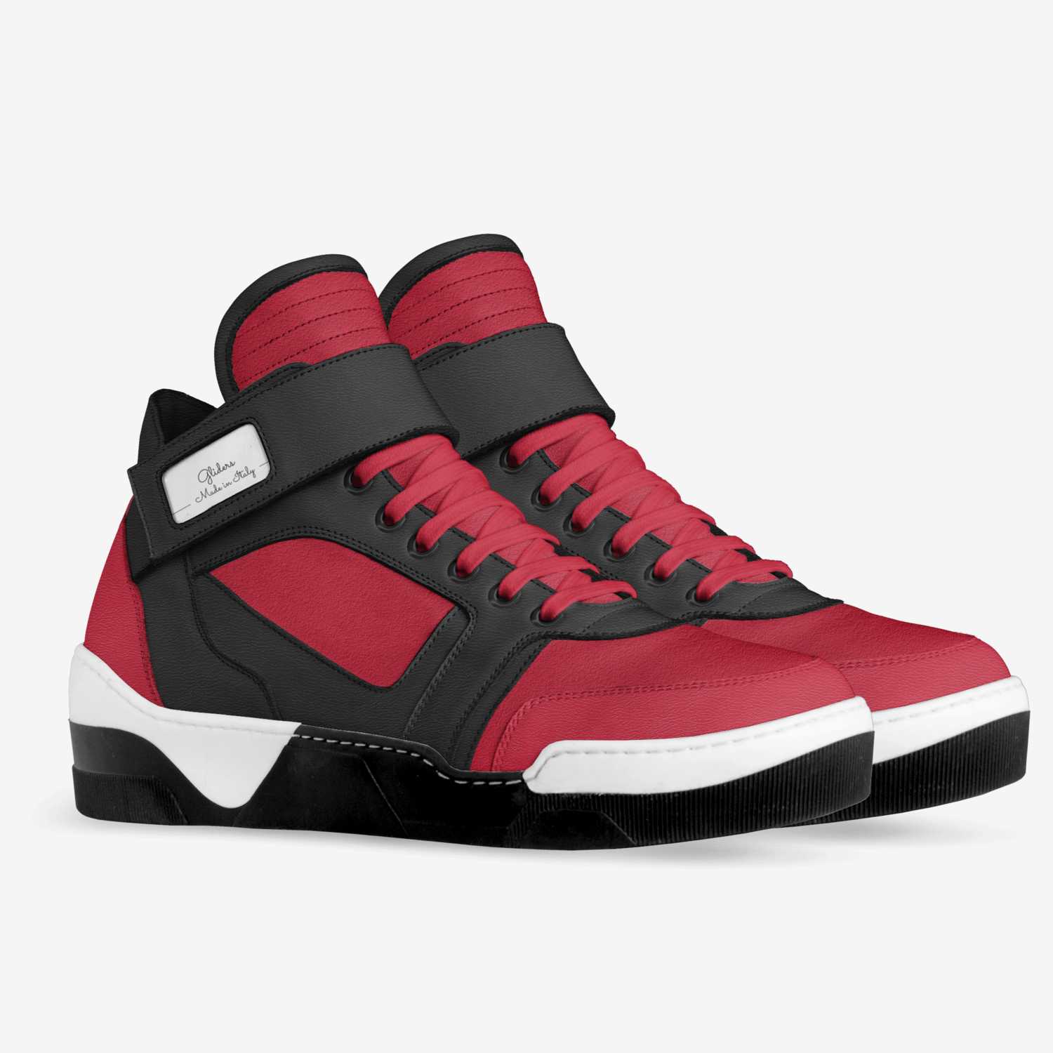 Gliders custom made in Italy shoes by Messiah King | Double view