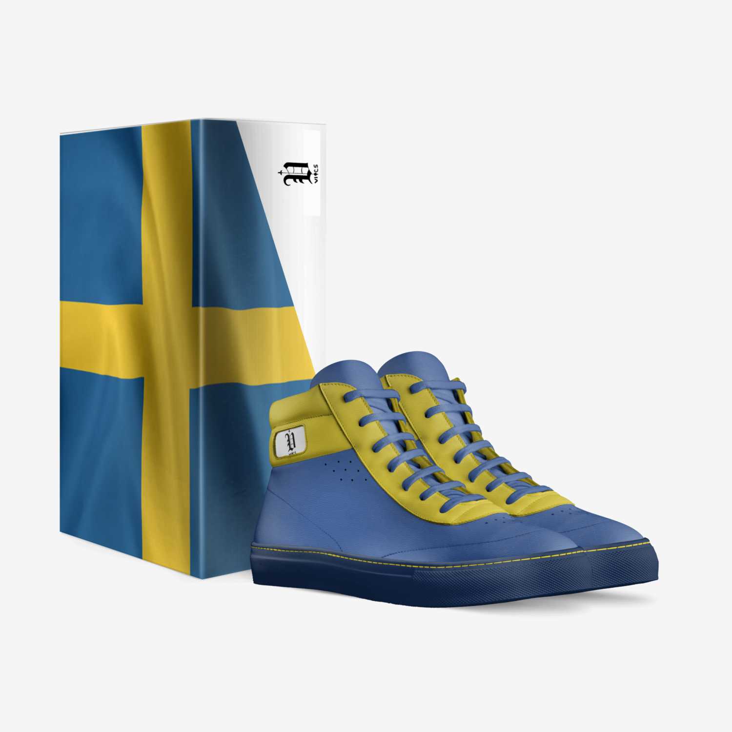 Vic's Sweden  custom made in Italy shoes by Brayden Murphy | Box view