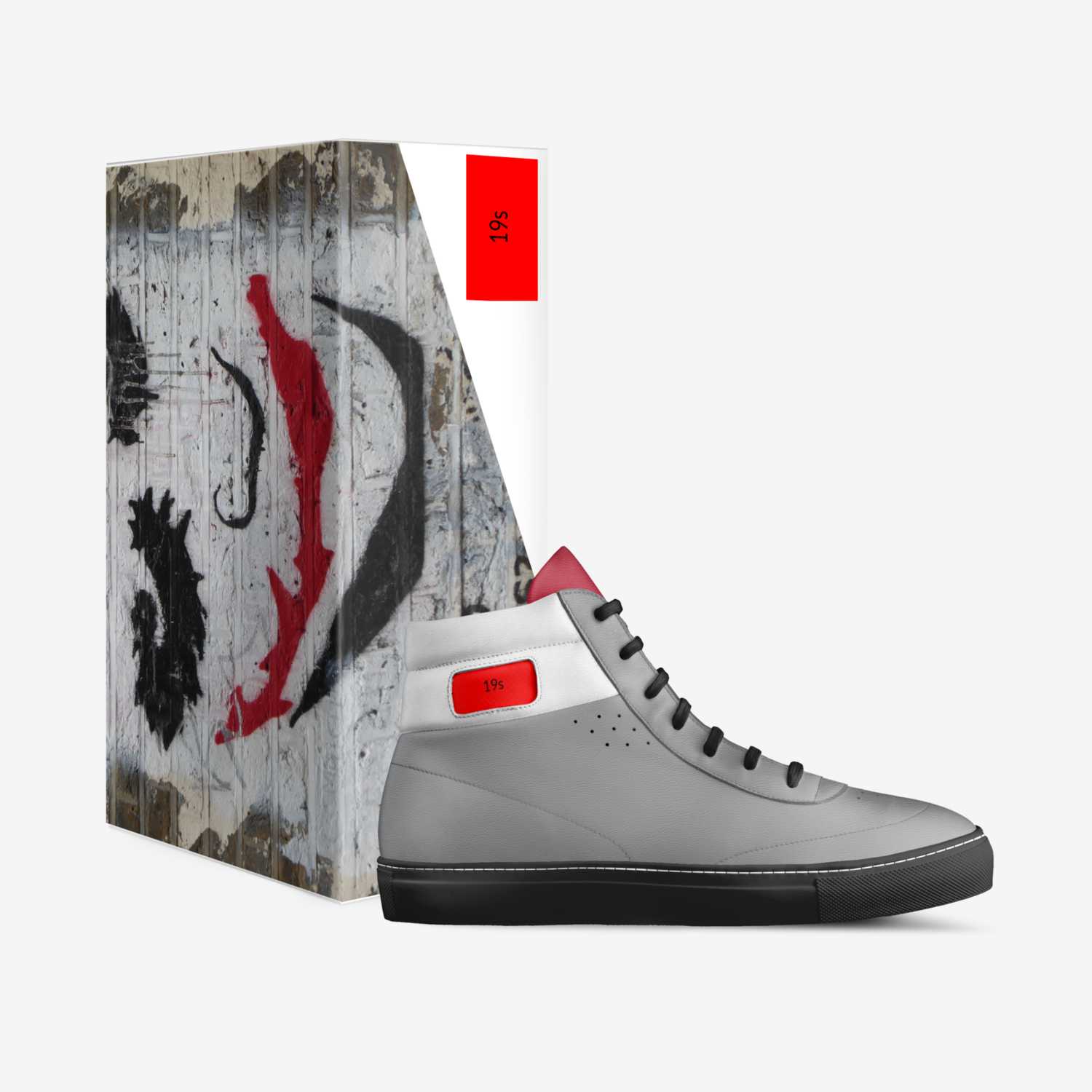 19s custom made in Italy shoes by Kamari Lockett | Box view